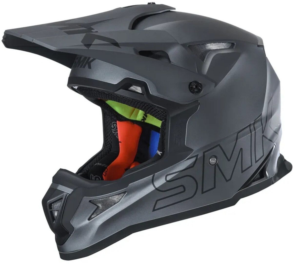 SMK Motocrosshelm Allterra Motocross Helm, Atmungsaktiv