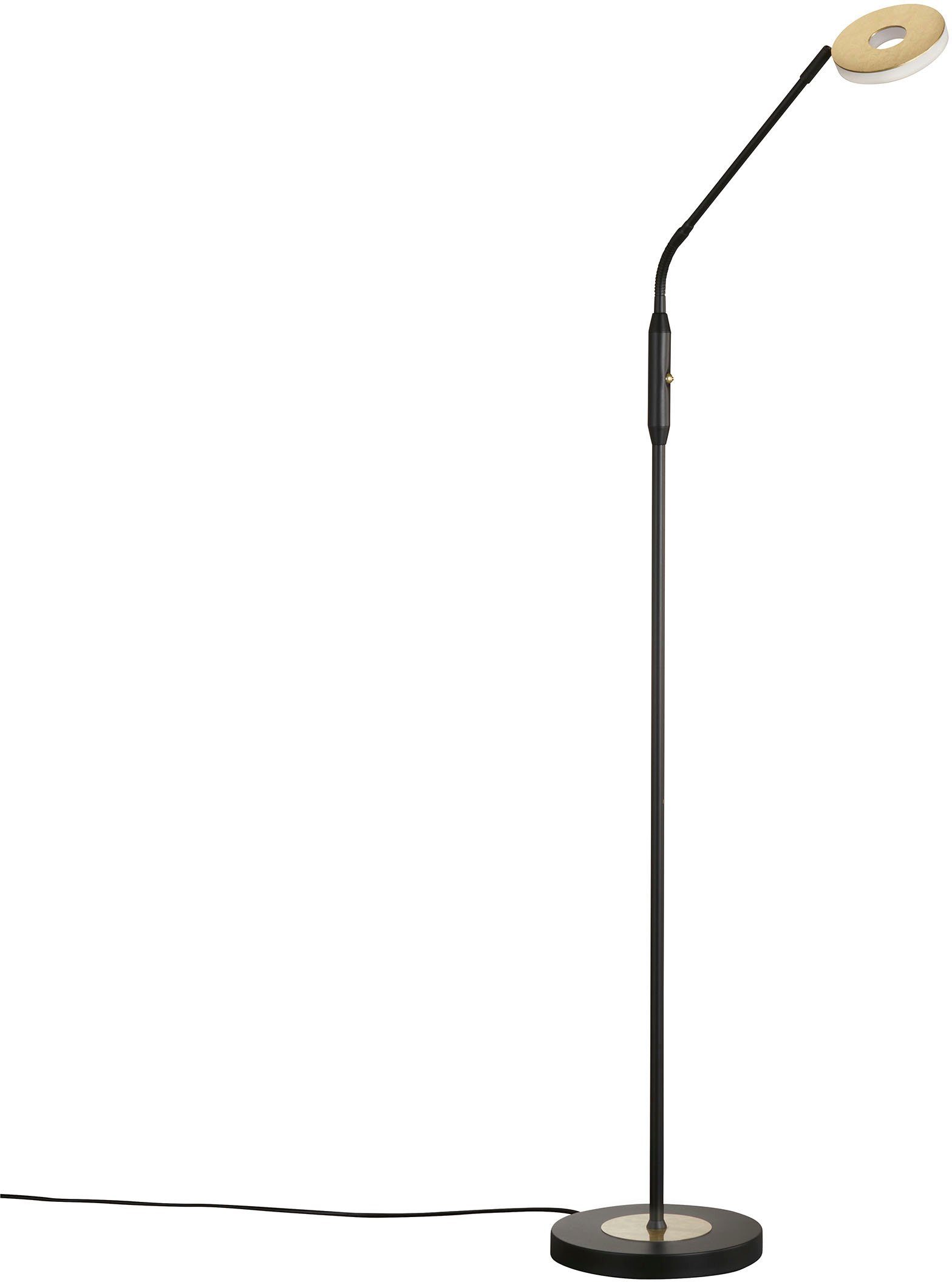 FISCHER & HONSEL Stehlampe Dent, LED fest integriert, langlebige LED, dimmbar