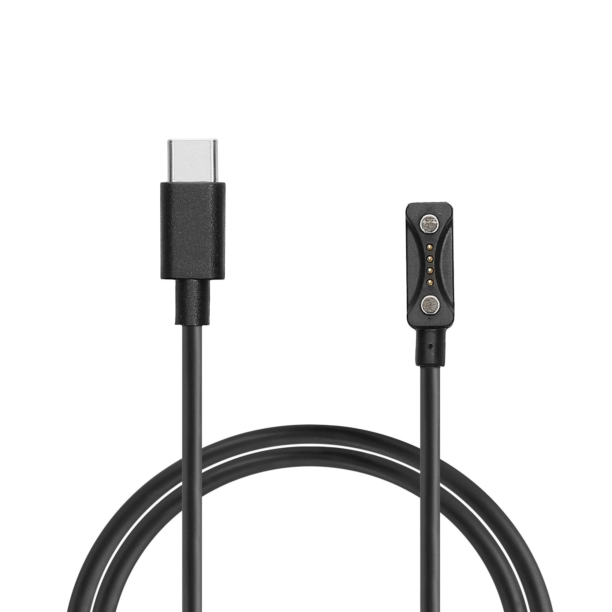 kwmobile Smartwatch USB-C Kabel für Polar Pacer / Pacer Pro USB-Ladegerät (1-tlg., USB-C Ladekabel für Smartwatch Aufladekabel Fitnesstracker Ersatzkabel)