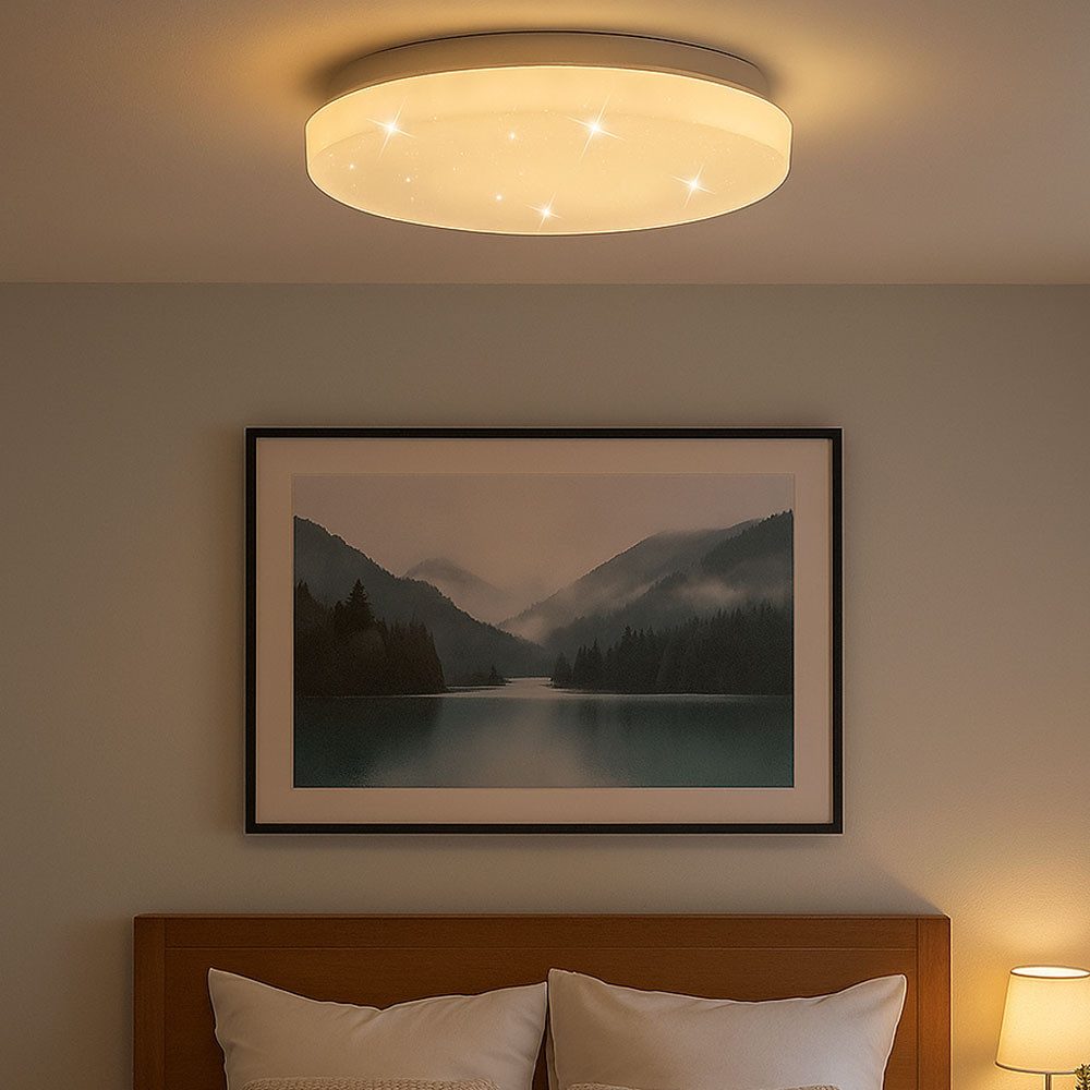 V-TAC LED Deckenleuchte, LED-Leuchtmittel fest verbaut, Warmweiß, Neutralweiß, Tageslichtweiß, Deckenleuchte Deckenlampe Wohnzimmerleuchte Küchenlampe