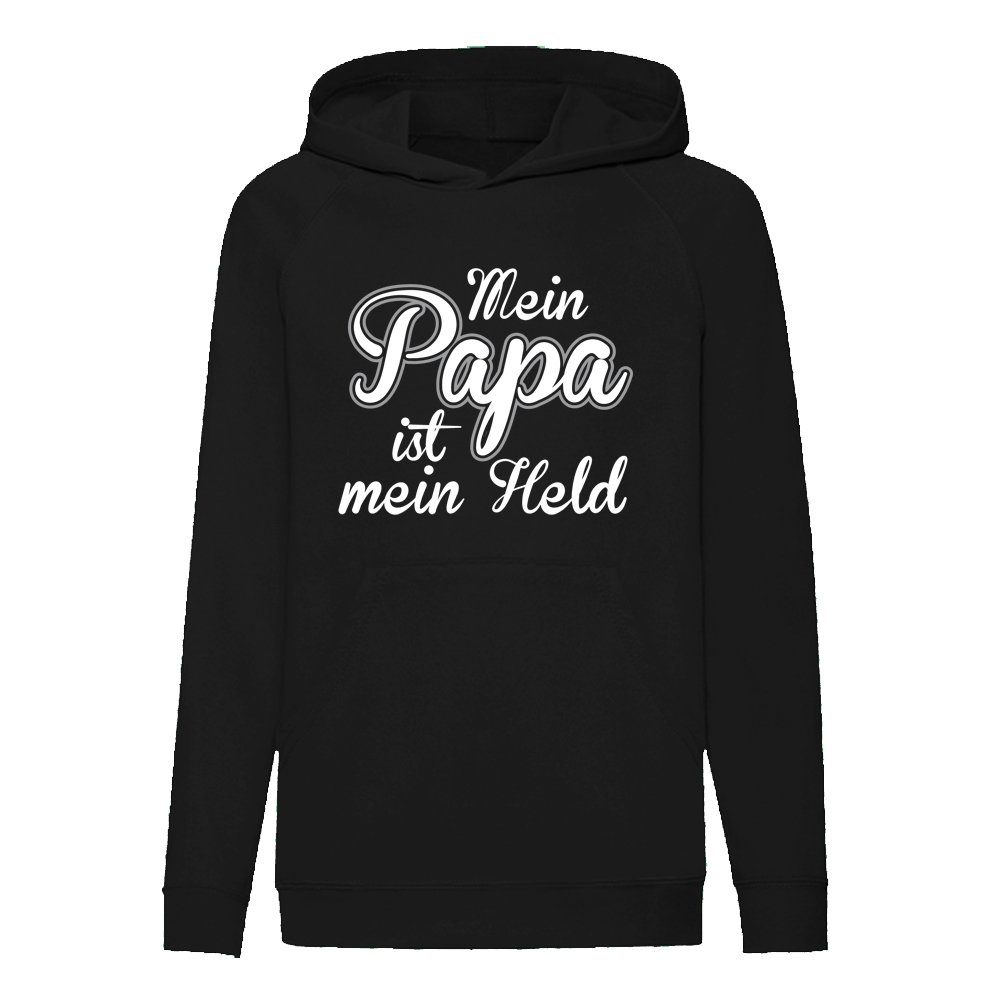 Ggraphics Hoodie Mein Papa ist mein Held Kinder Hoodie