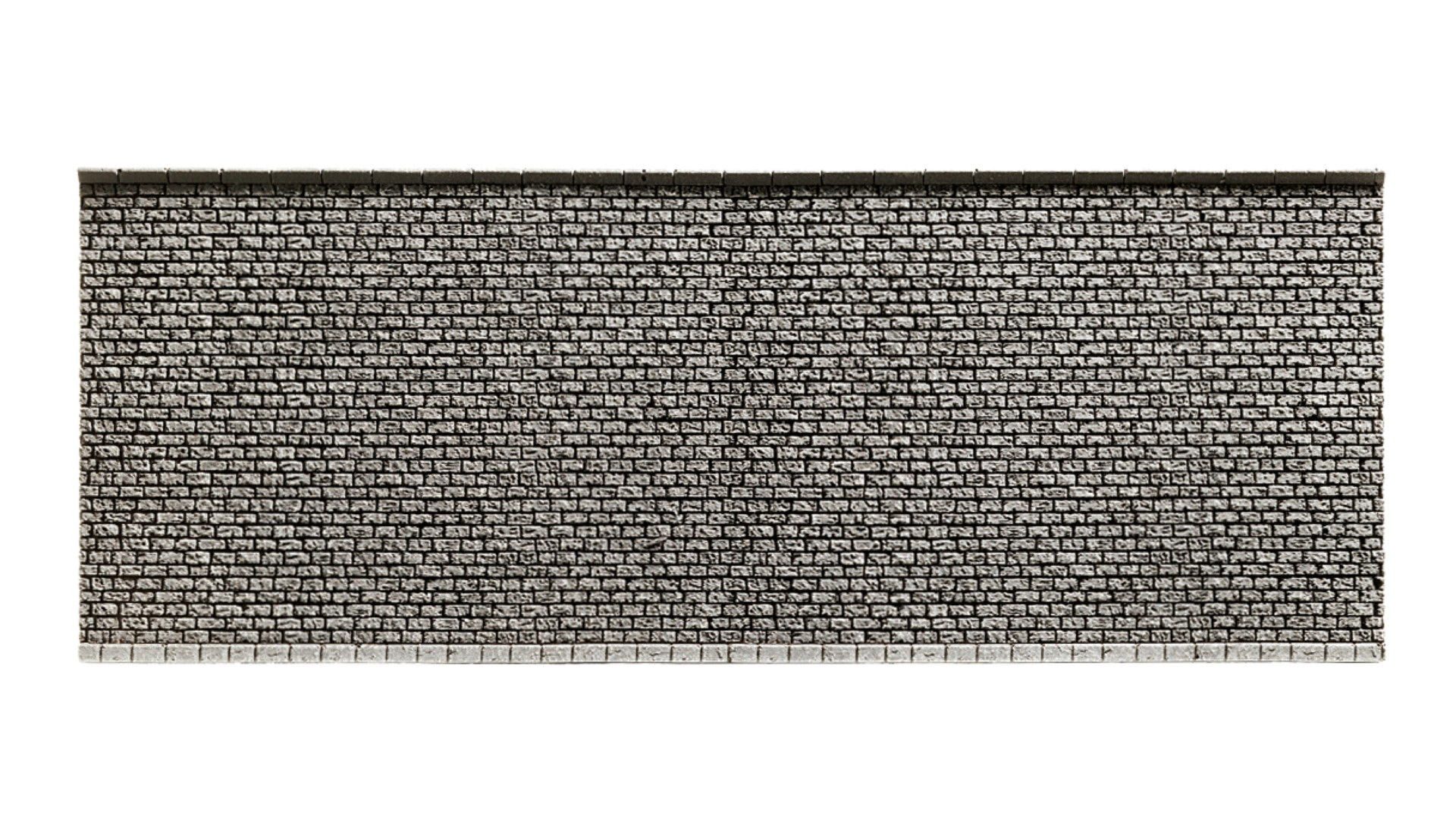 NOCH Modelleisenbahn-Spielunterlage NOCH® Mauer, extra lange Hartschaum Mauer für Mode