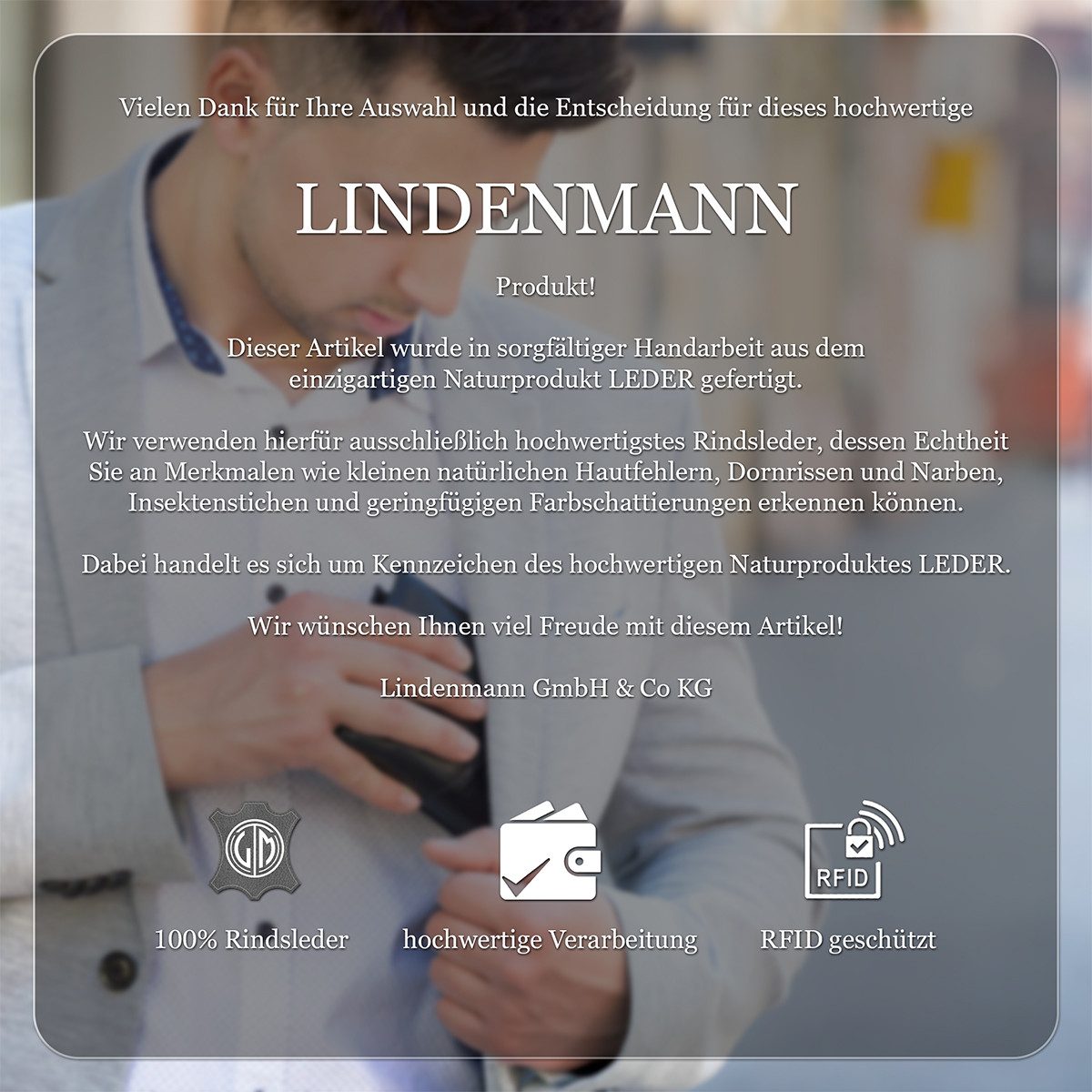 LINDENMANN Geldbörse