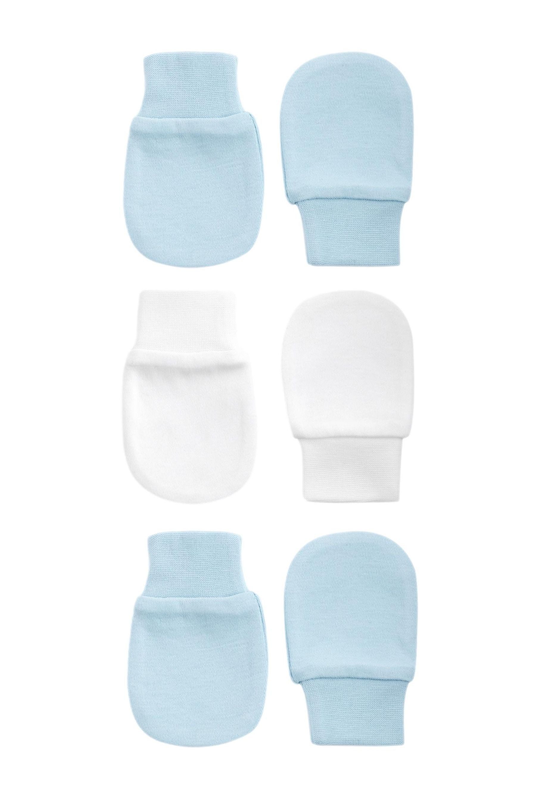Next Fäustlinge Baby-Kratzfäustlinge, 3er Pack (3-St)