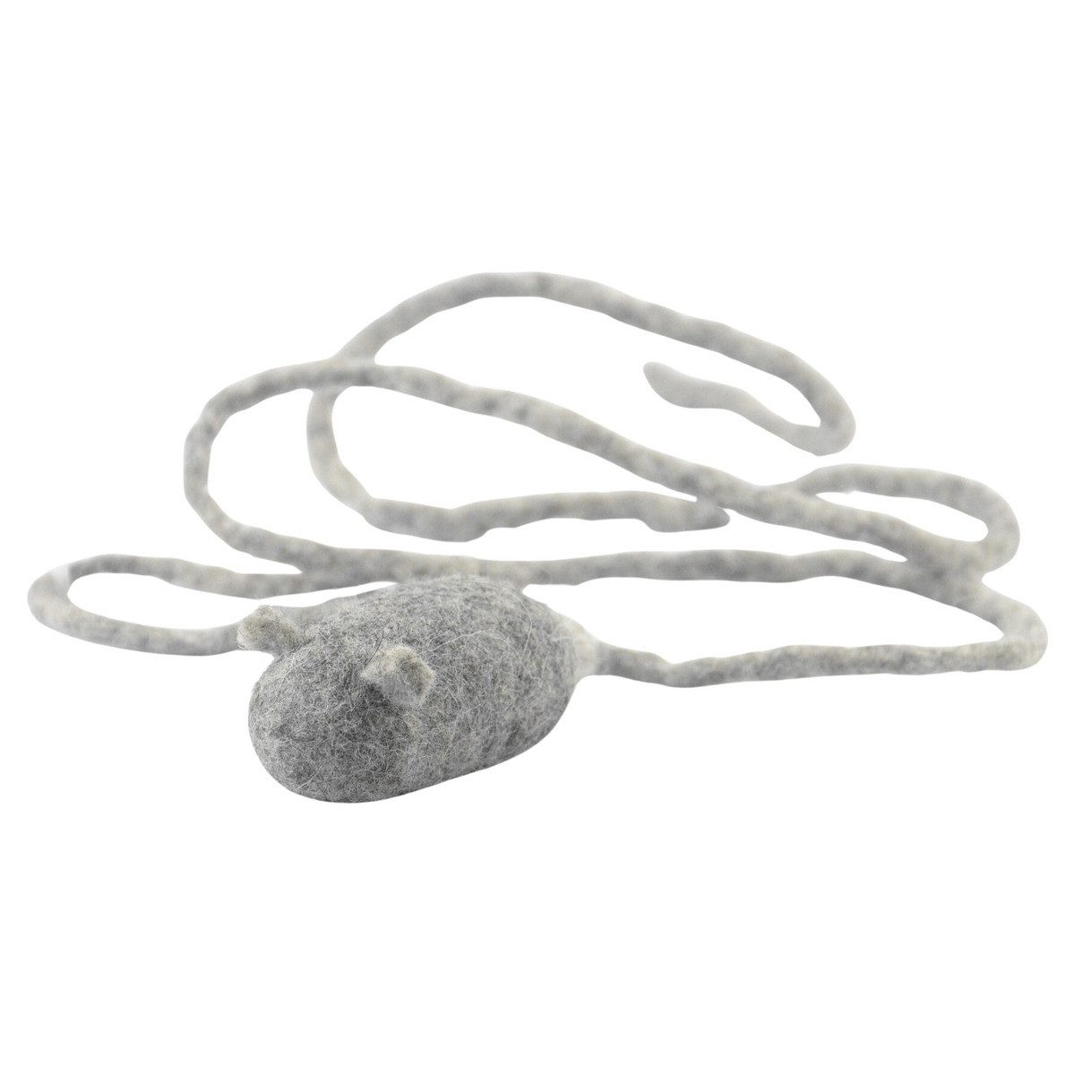 Hunter Tierbedarf Tierkuscheltier Katzenspielzeug Mousi long hellgrau günstig online kaufen