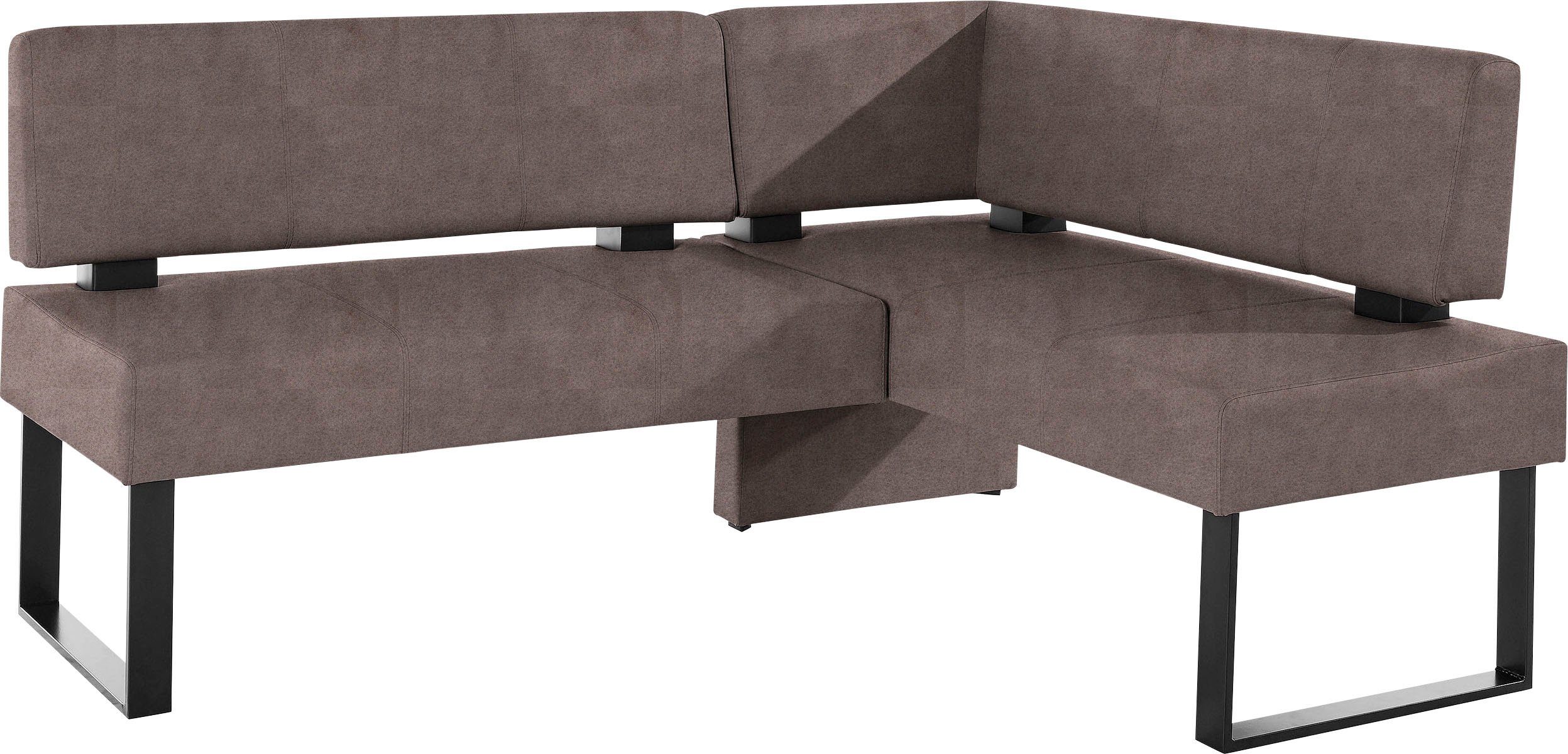 Home affaire Eckbank Oliver mit Metallgestell, Küchenbank, verschiedene Bez günstig online kaufen