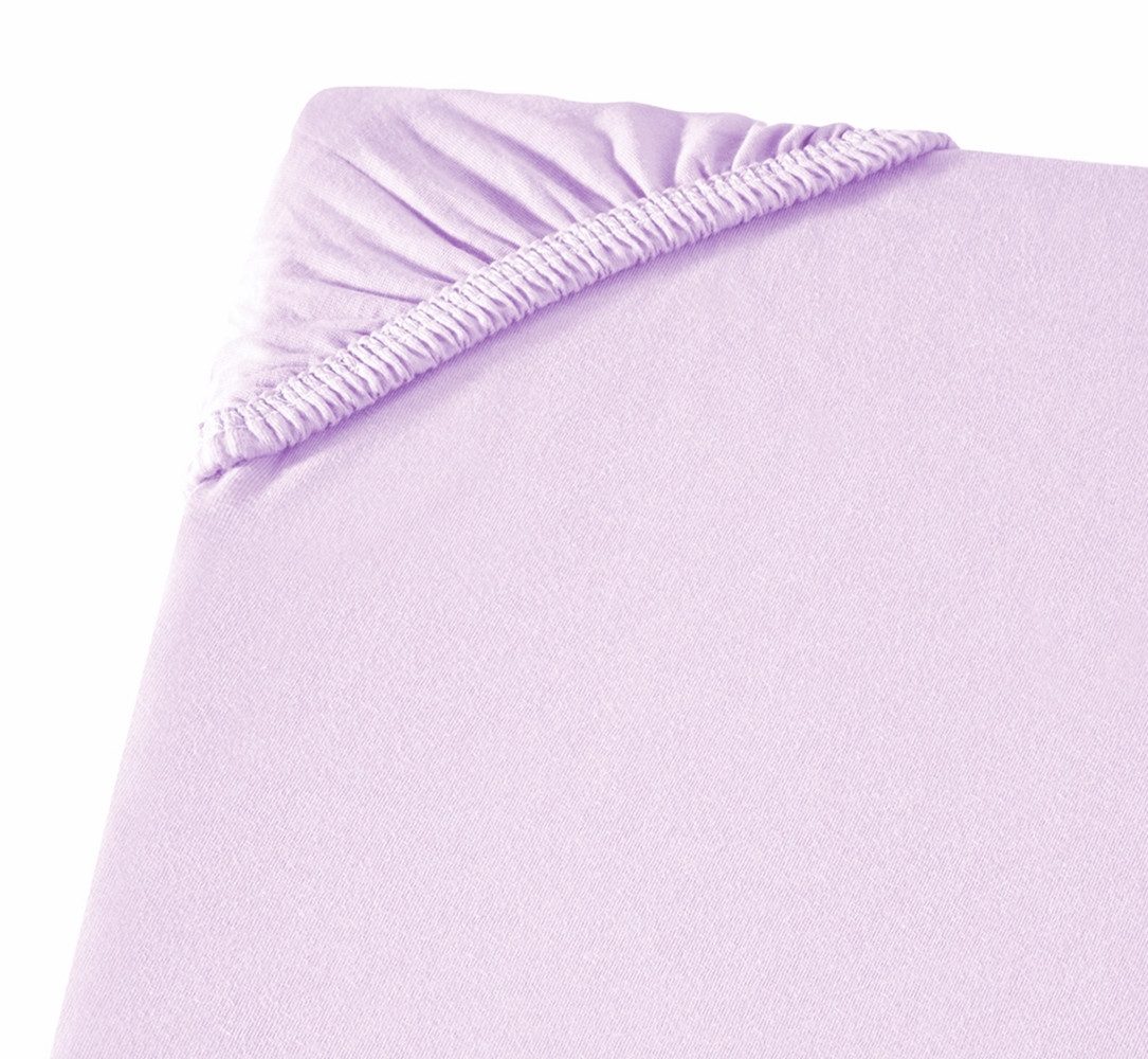 Carpe Sonno Spannbettlaken Baby Feinjersey Bettlaken aus 100% Baumwolle, Jersey, Gummizug: rundum, (1 Stück), Hochwertige Spannlaken Kleinkind Atmungsaktiv Allergiker Pflegeleicht