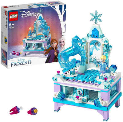 LEGO® Konstruktionsspielsteine »Elsas Schmuckkästchen (41168), LEGO® Disney Princess«, (300 St)