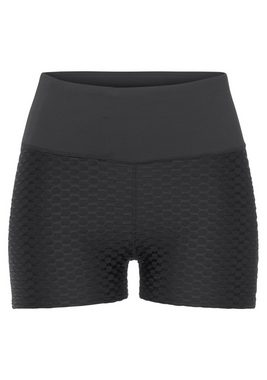 vivance active Shorts -Kurze Hose mit breitem Bund und Wabenoptik