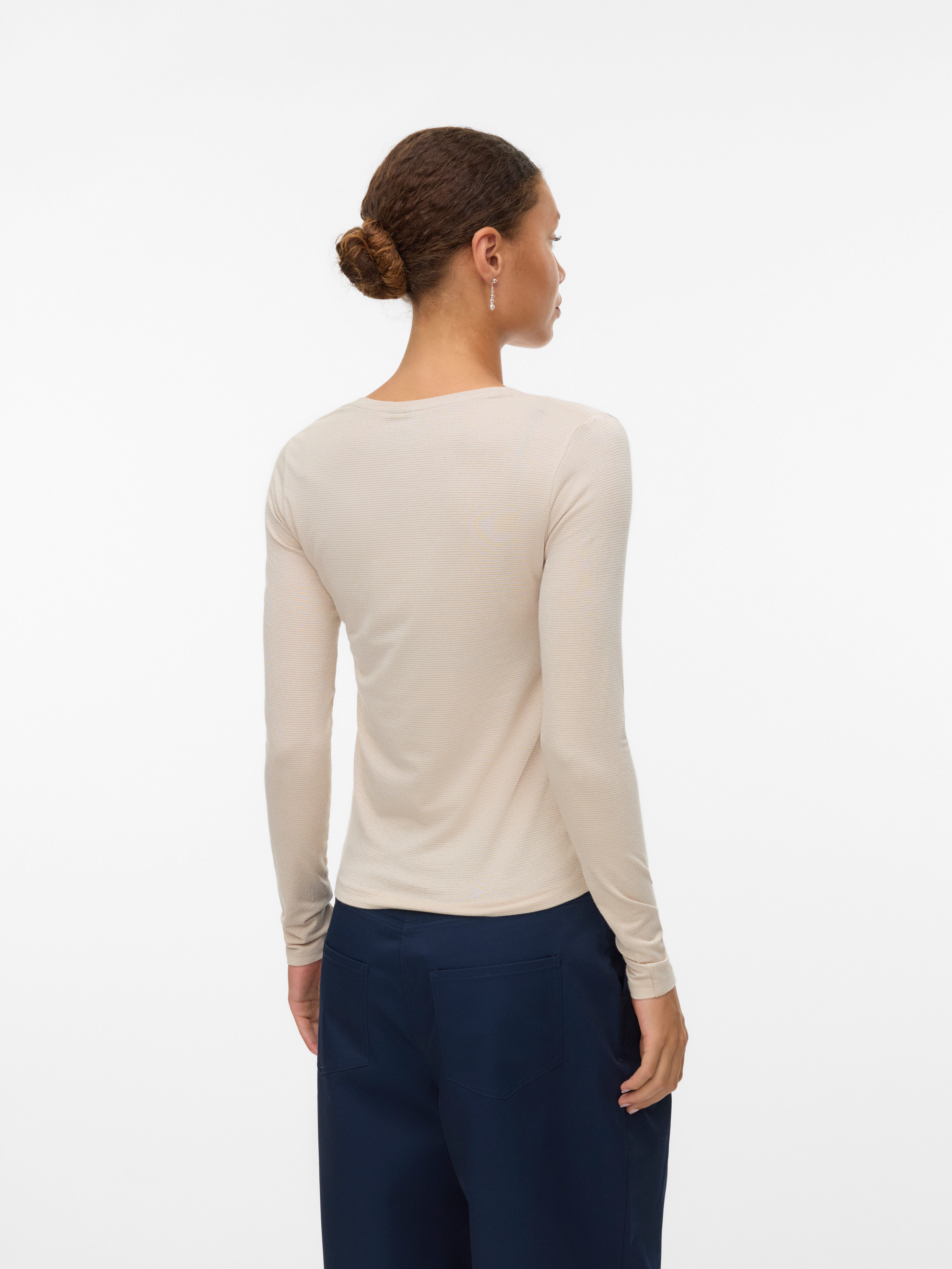 Vero Moda Langarmshirt VMLAVA GLITTER LS günstig online kaufen
