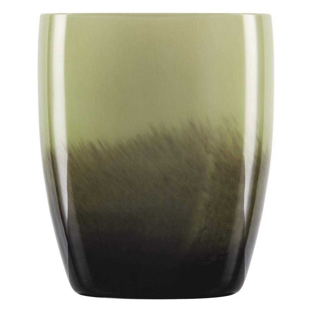 Zwiesel Glas Dekovase Olive Shadow S, handgefertigt