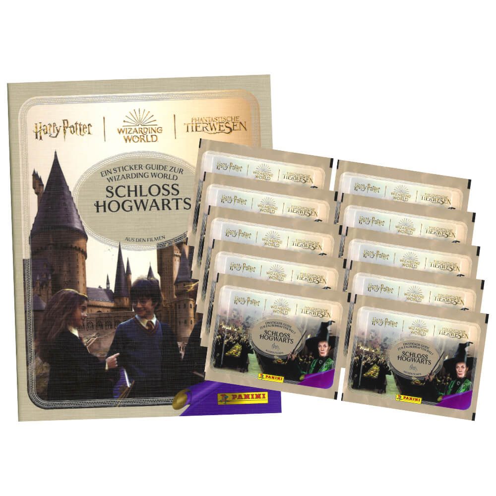 Sammelkarte Harry Potter Sticker Guide 3 - Schloss Hogwarts Sammelsticker