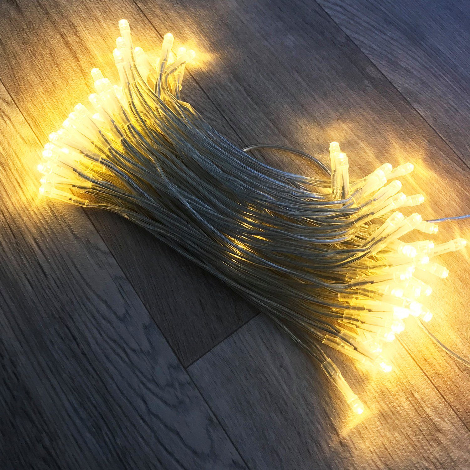 Mojawo Lichtervorhang 50'er LED Lichterkette Innenbereich günstig online kaufen