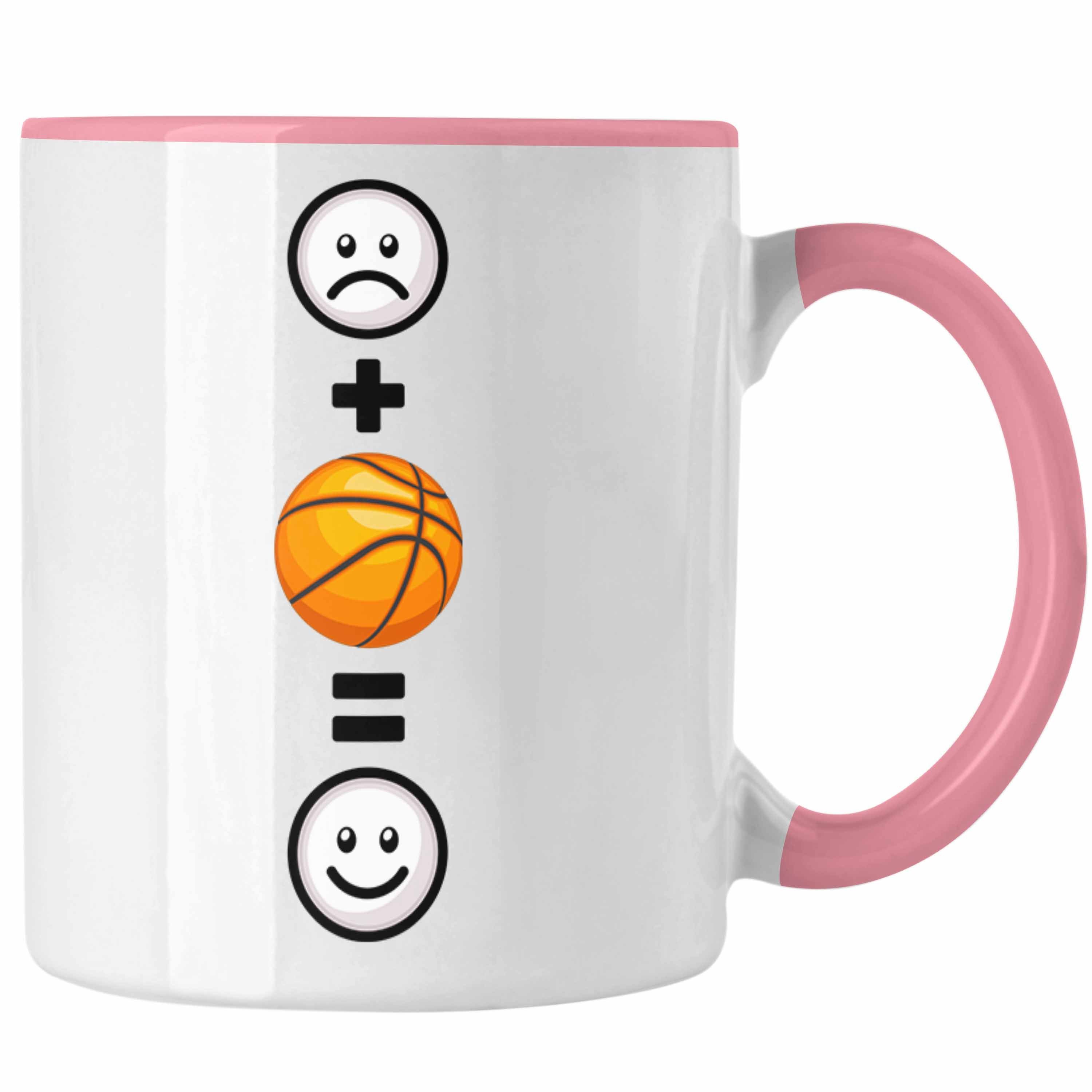 Basketball-Spieler Geschenk Rosa Trendation Basketball Tasse Ge Lustige Geburtstag Tasse für