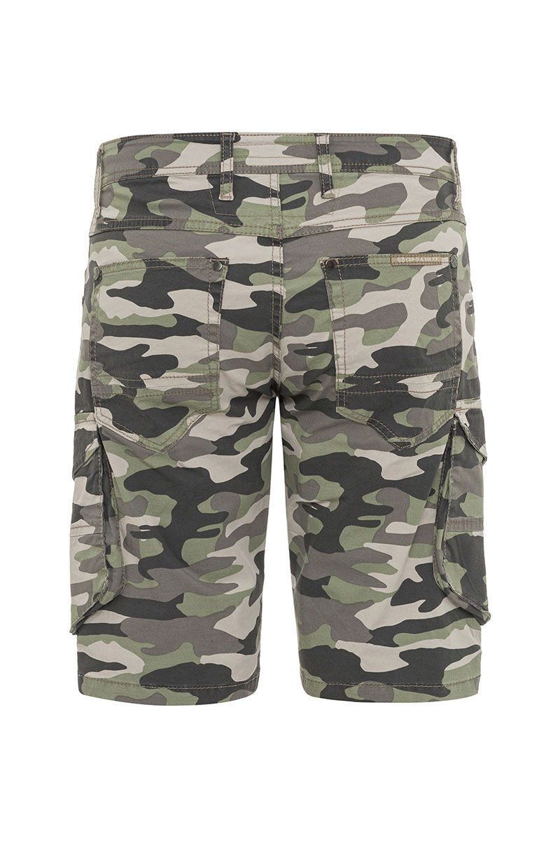 Cipo & Baxx Cargohose Shorts im Camouflage-Design
