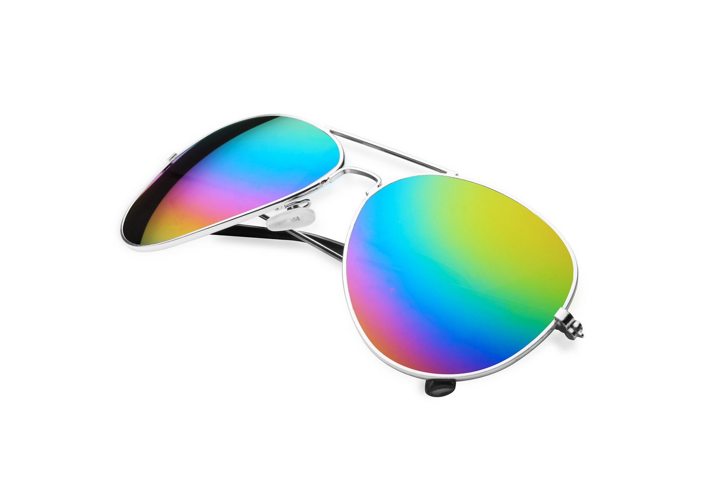 Taffstyle Pilotenbrille Sonnenbrille Spiegelbrille Pilotenbrille Fliegerbrille verspiegelt (Klassisch, Vintage, Elegant, Police Sonnebrille, Cabrio Style, Reisebrille, Mode Sonnenbrille)