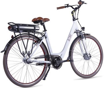 LLobe E-Bike Metropolitan JOY 2.0, 8Ah, 7 Gang Shimano, Nabenschaltung, Frontmotor, 288 Wh Akku