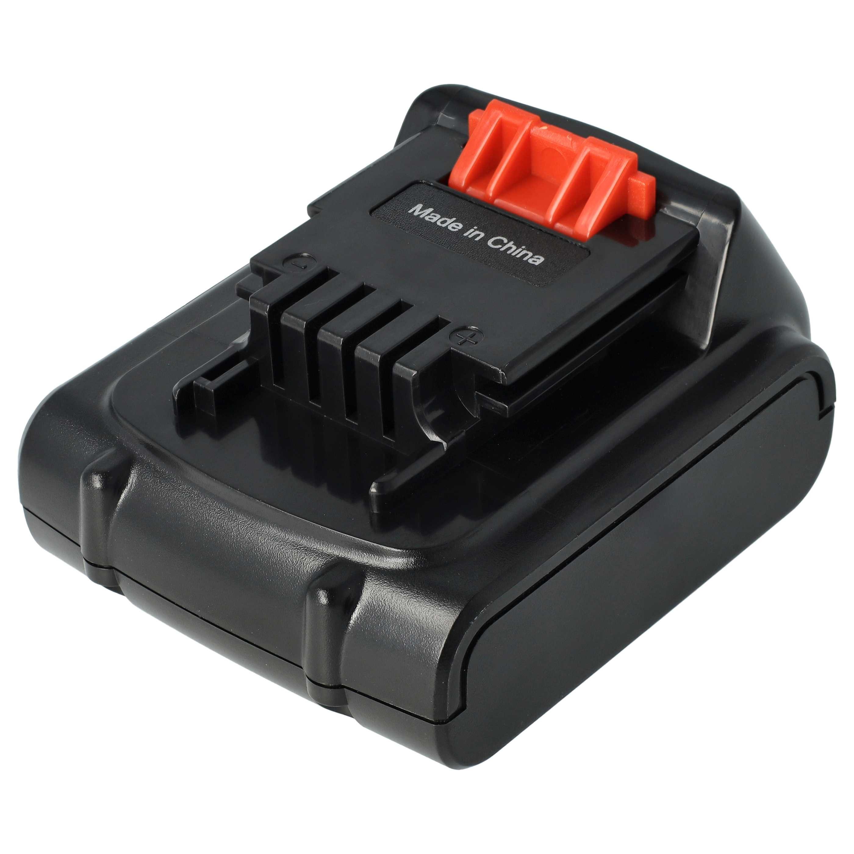vhbw Akku Ersatz für Black & Decker BL1314, LB16, BL1514, BL1114 für Akku Akku Li-Ion 2000 mAh (14,4 V), Leistungsfähiger Austausch-Akku für Werkzeug Powertools wie