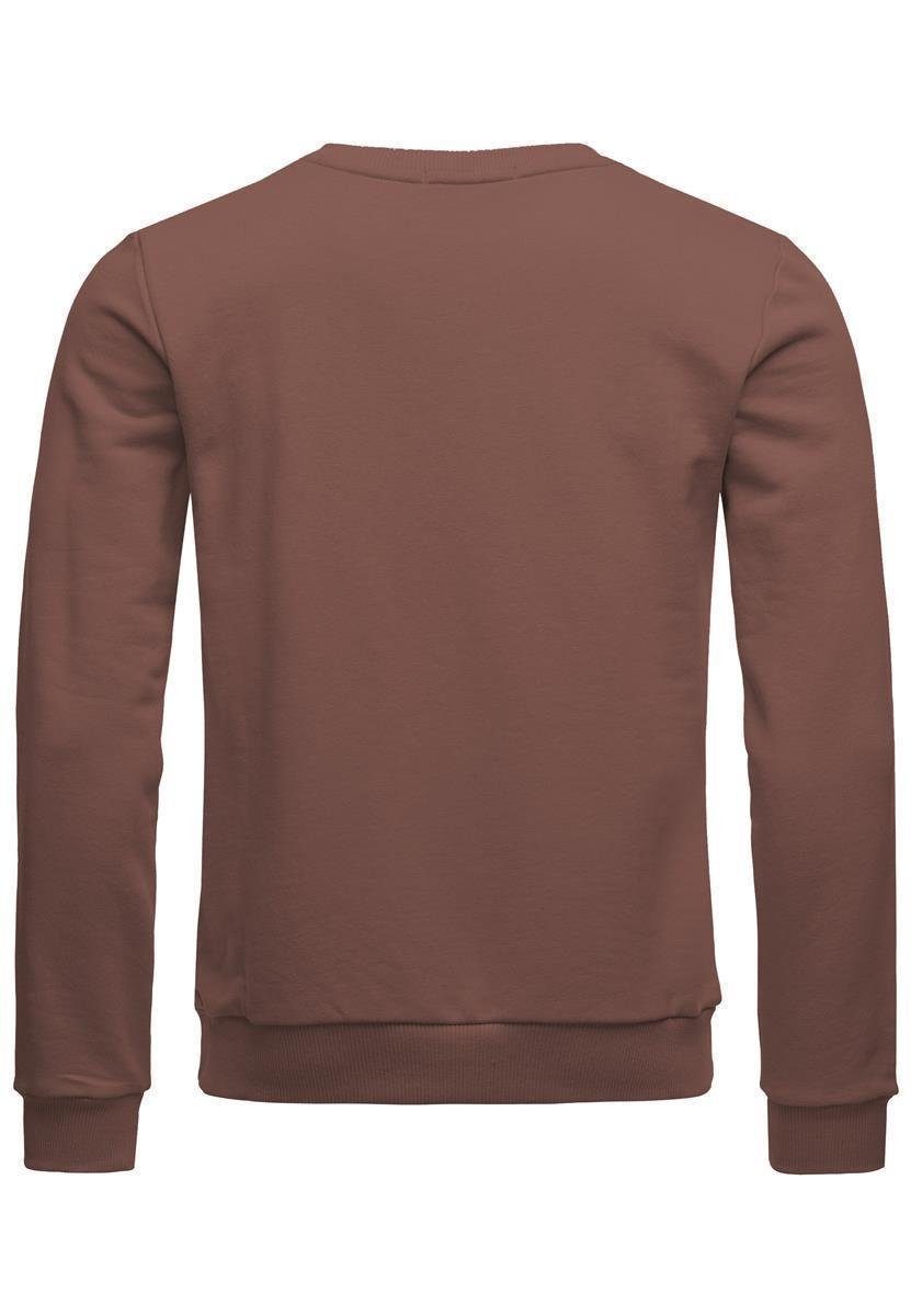 RedBridge Sweatshirt Basic Langarmshirt - Rundhals, regular fit, vielseitig günstig online kaufen