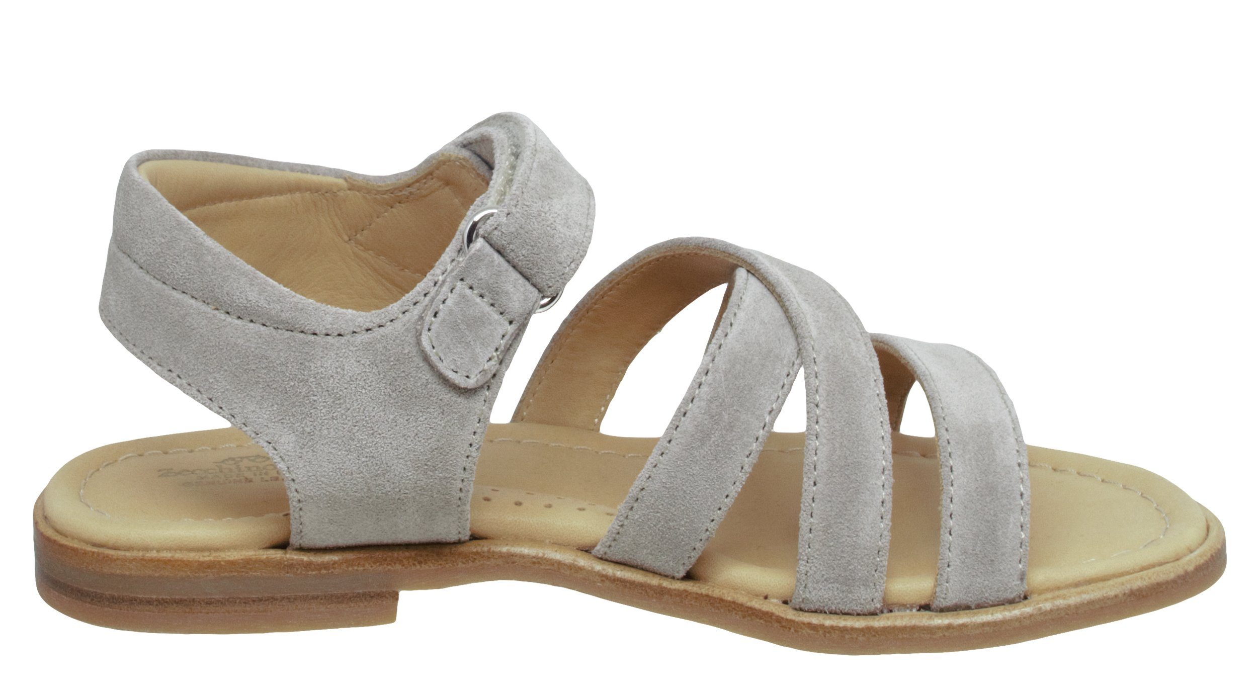 Zecchino d'Oro Zecchino d'Oro F21 5157 offene Sandalen Leder Taupe Sandalette