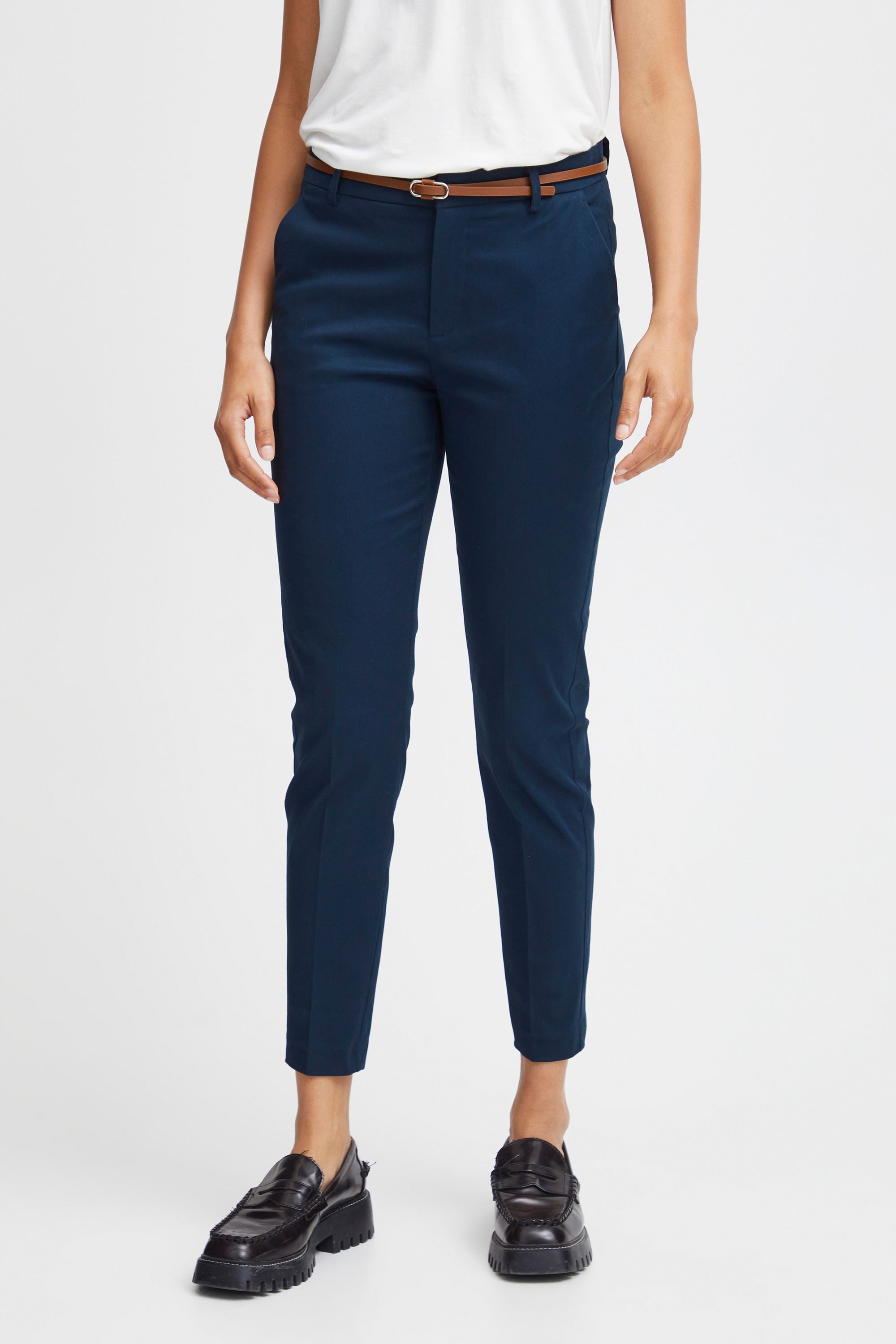 OXMO 7/8-Hose OXDaisy Moderne Hose inklusive Gürtel