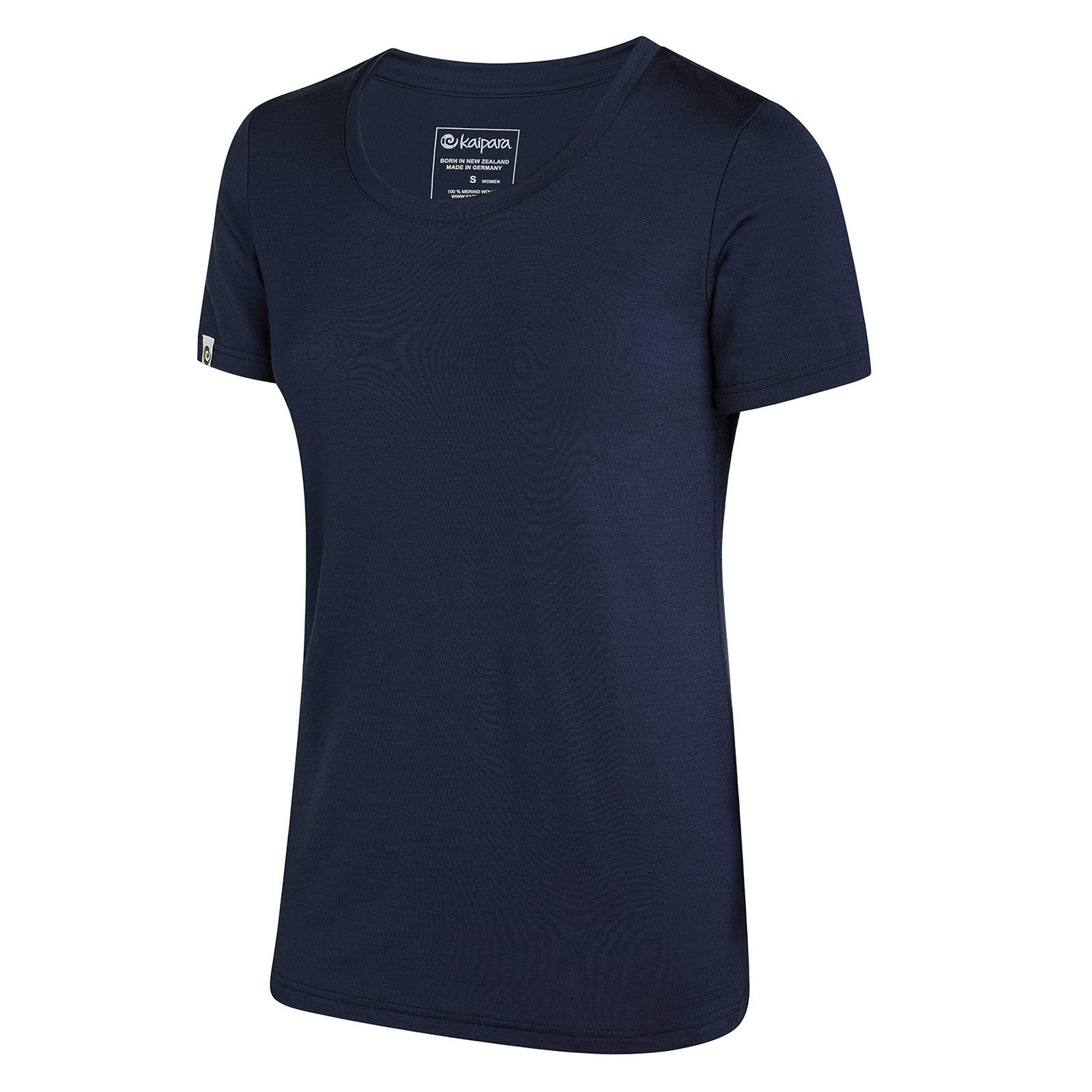 Kaipara - Merino Sportswear Thermounterhemd Merino Damen-Unterhemd Kurzarm Regularfit 200 warm (1-St) aus reiner Merinowolle Made in Germany