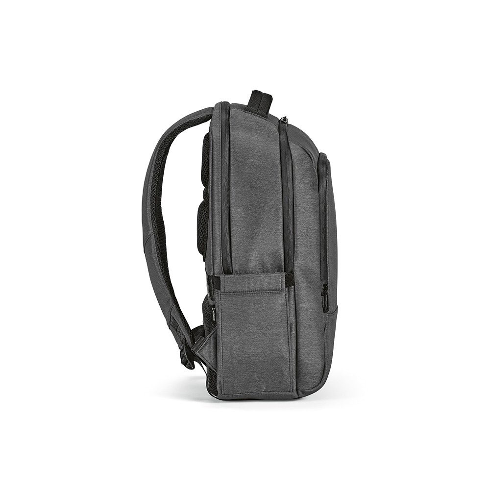 CABBEL Rucksack Skyline Pro – Nachhaltiger 20L Laptop-Rucksack bis 17 Zoll (Rucksack, 1-tlg., Einzelartikel), Anthrazit, wasserabweisend, ergonomisch, Trolleygurt, verstecktes Fach