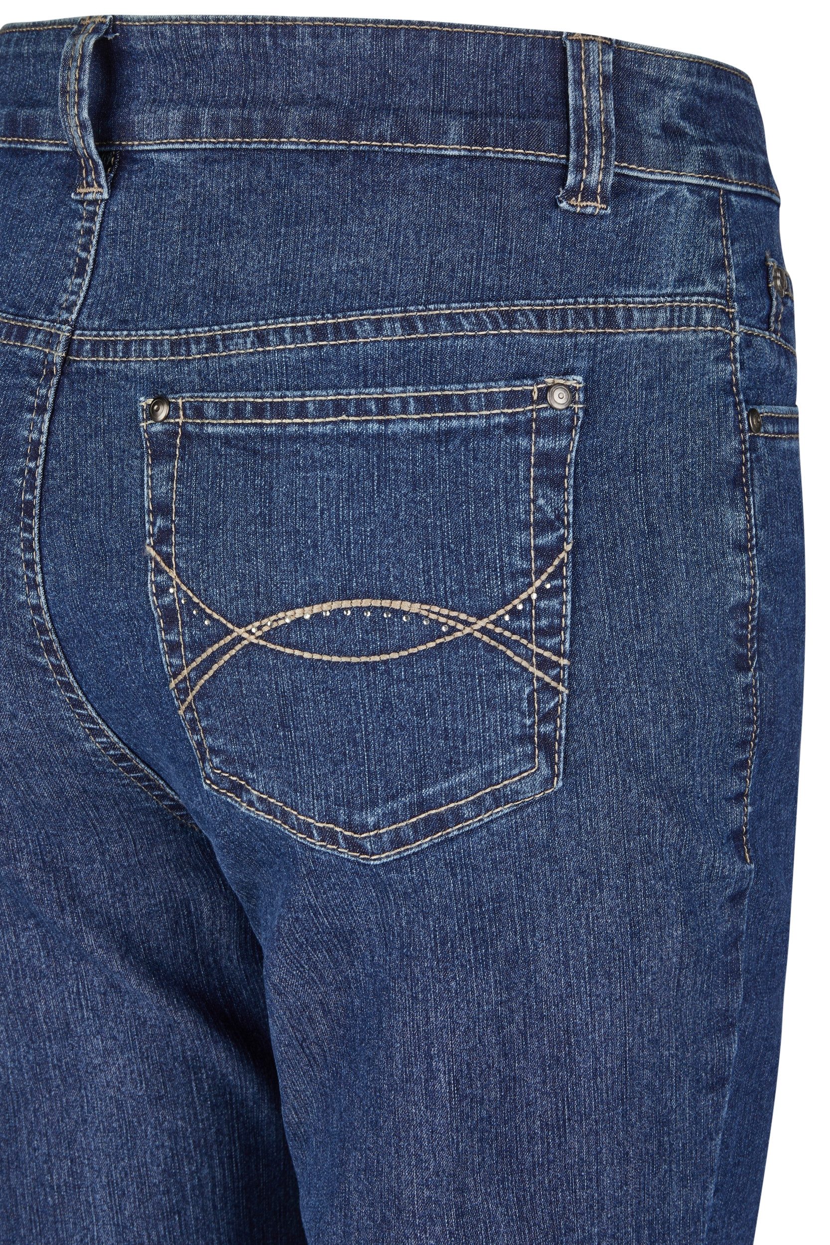 Anna Montana Bequeme Jeans Hose haengend