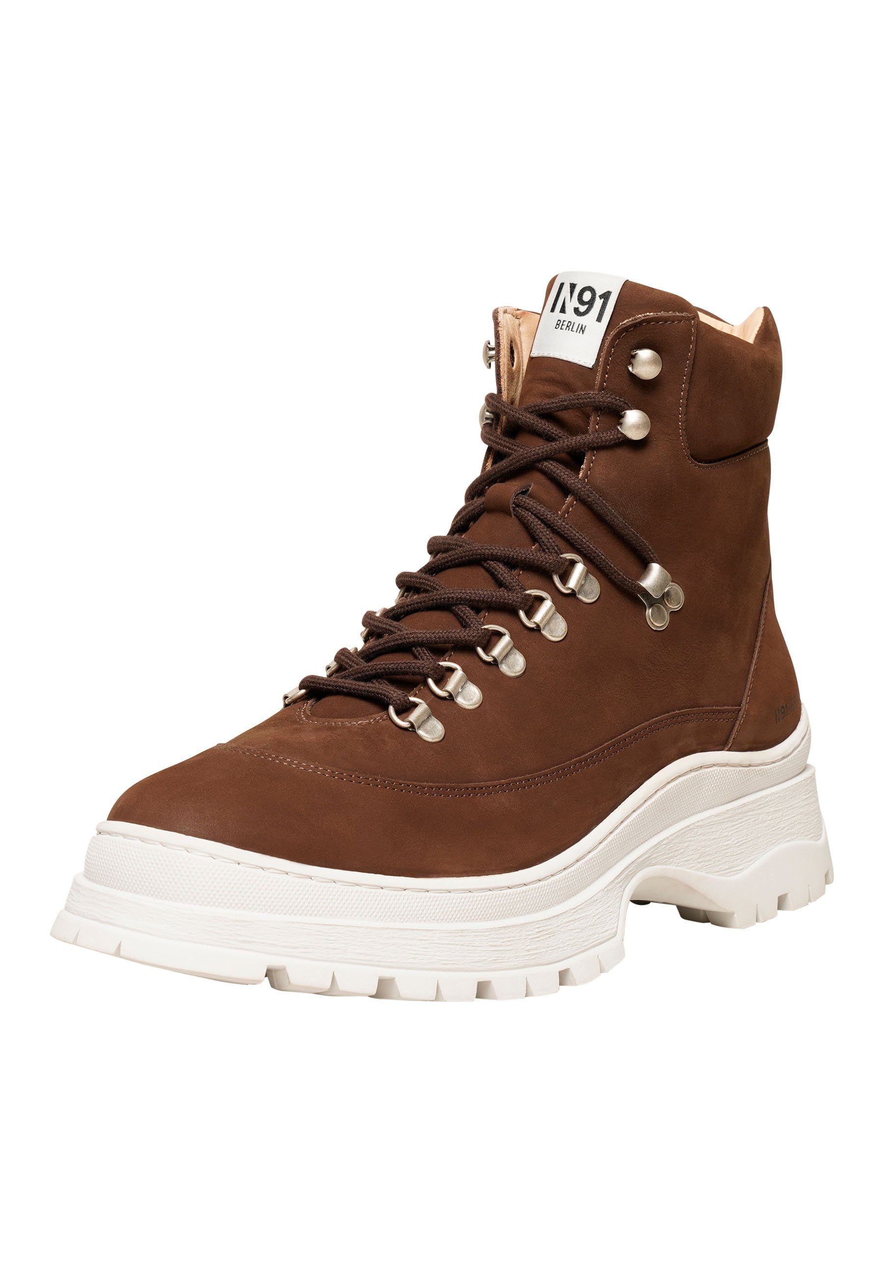 N91 Style Choice FI Businessschuh Schnürboots Herren Schnürboots Leder hand günstig online kaufen