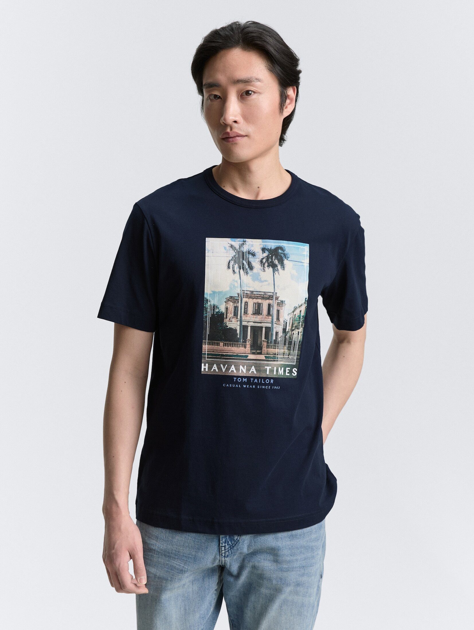 TOM TAILOR T-Shirt T-Shirt mit Foto-Print günstig online kaufen