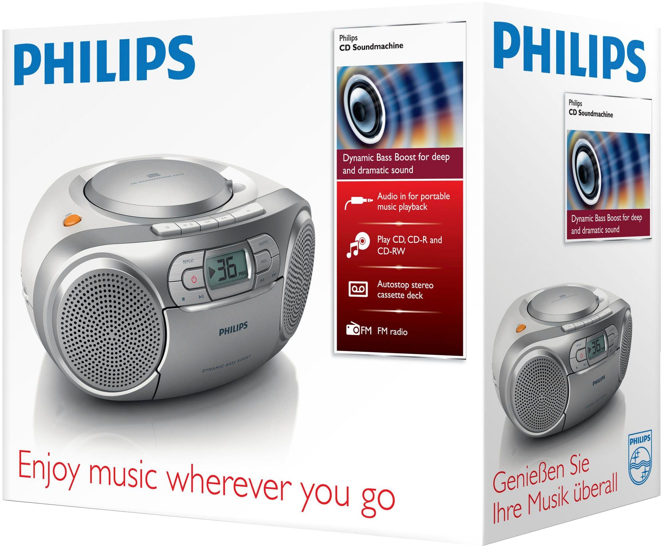 W) Radio Philips (FM-Tuner, 2 AZ127
