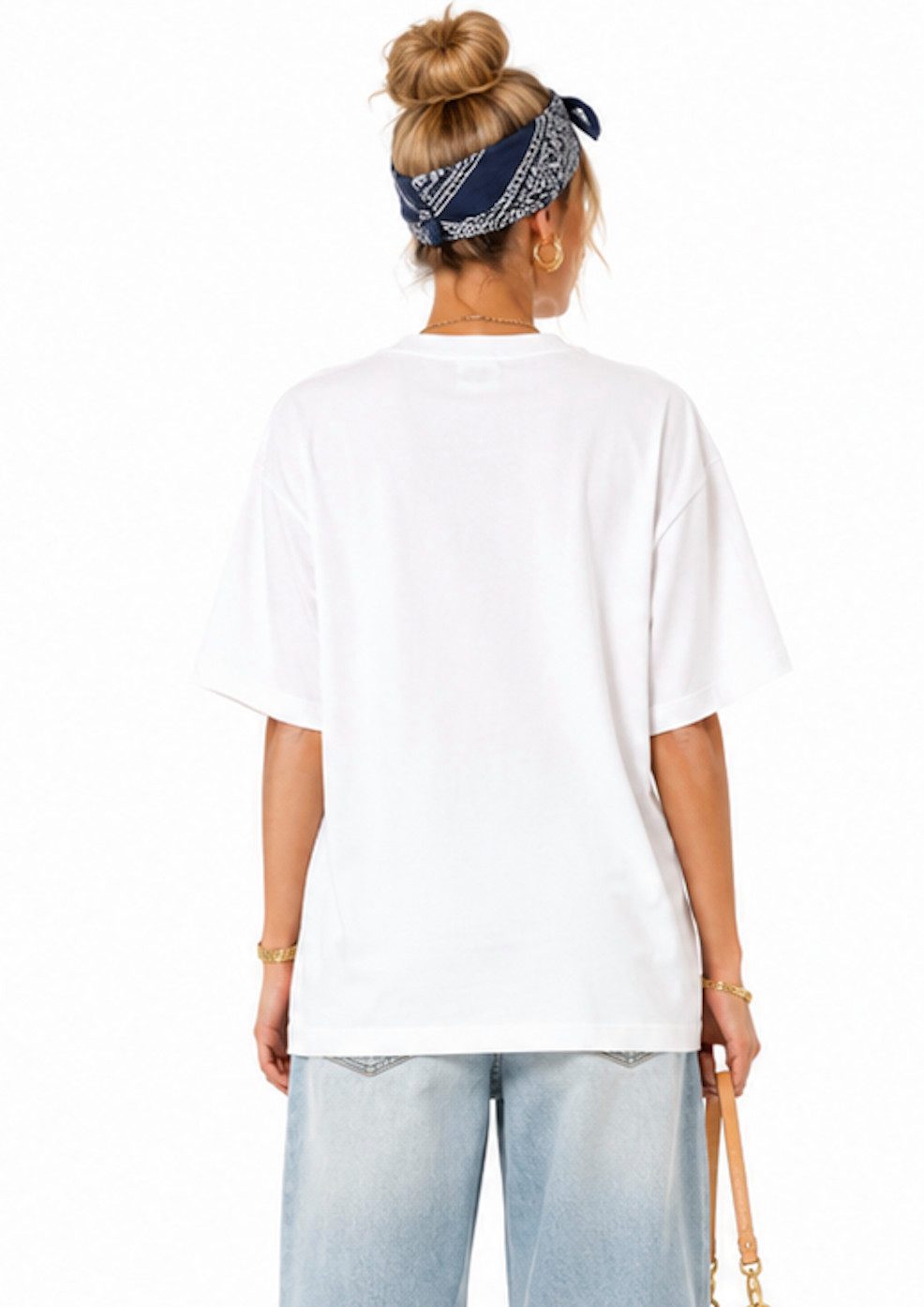 Moschino T-Shirt COUTURE 3D Logo Paint-Effect Shirt Oversize 3D-Logo mit handgemaltem Effekt