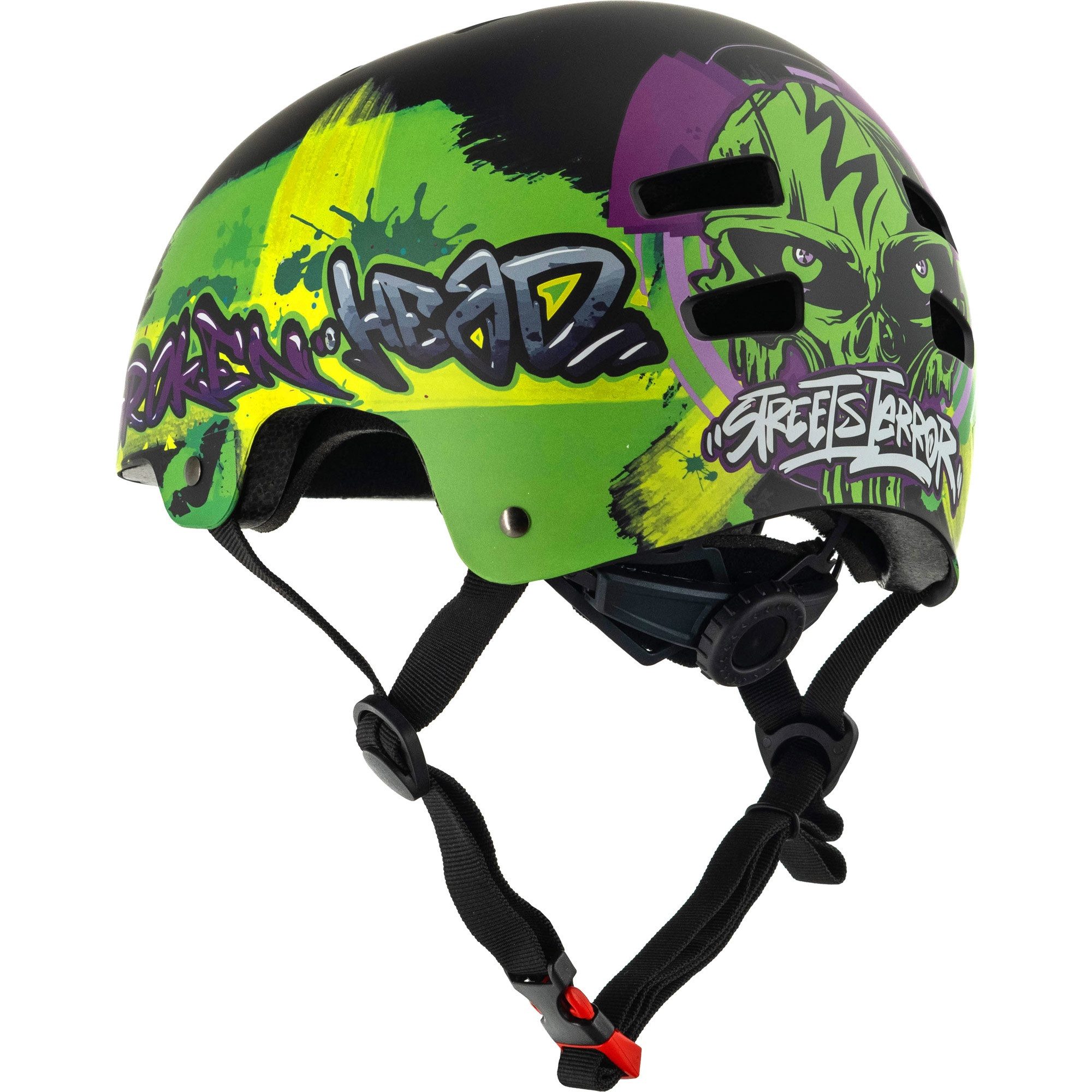 Broken Head Skatehelm Street Terror, Schnellverstellsystem