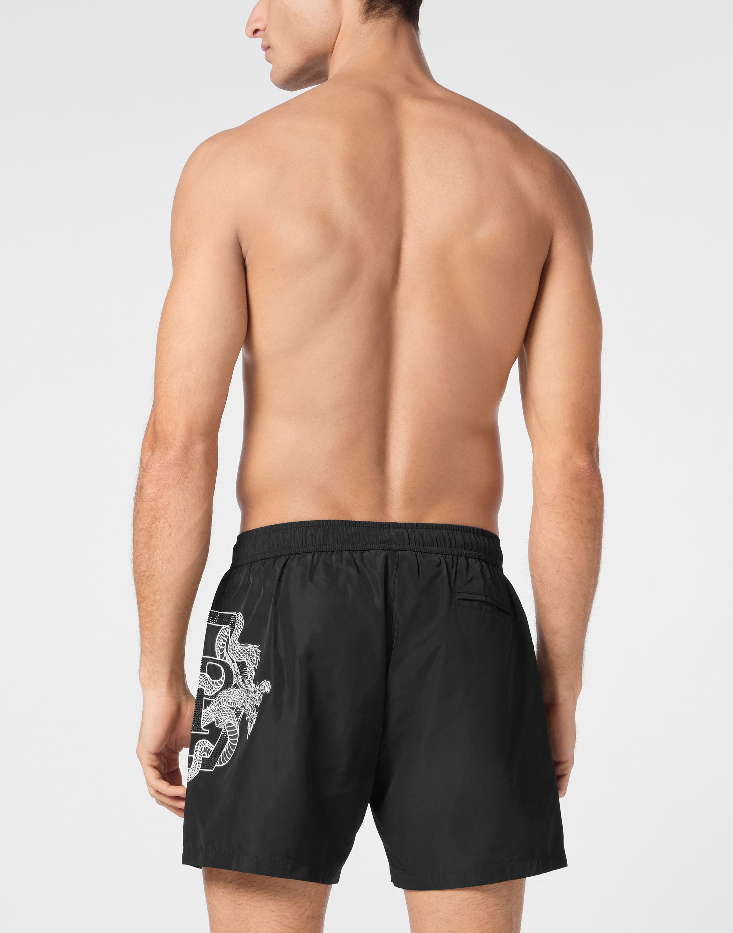 PHILIPP PLEIN Badeshorts Dragon