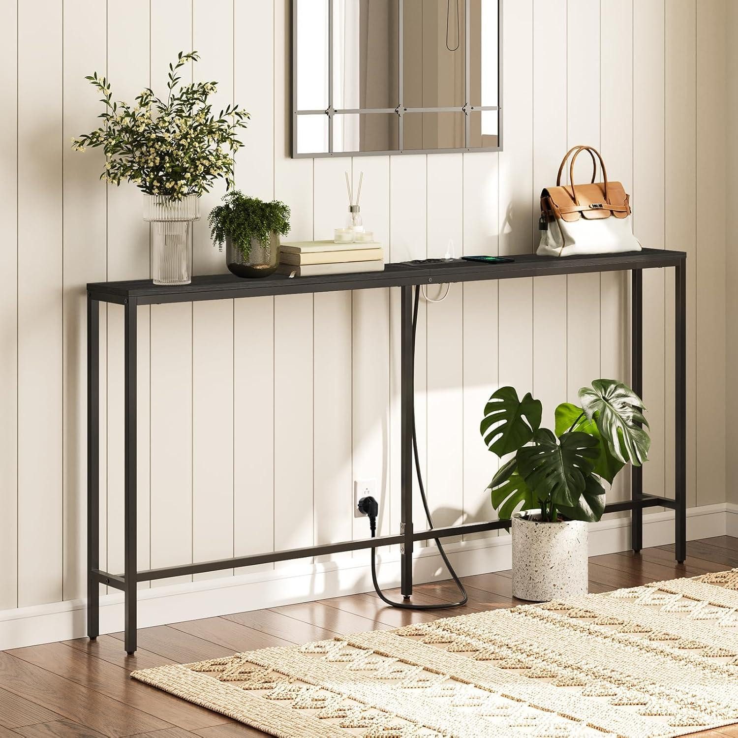 LuxusKollektion Konsolentisch Konsolentisch mit Ladestation 160 günstig online kaufen