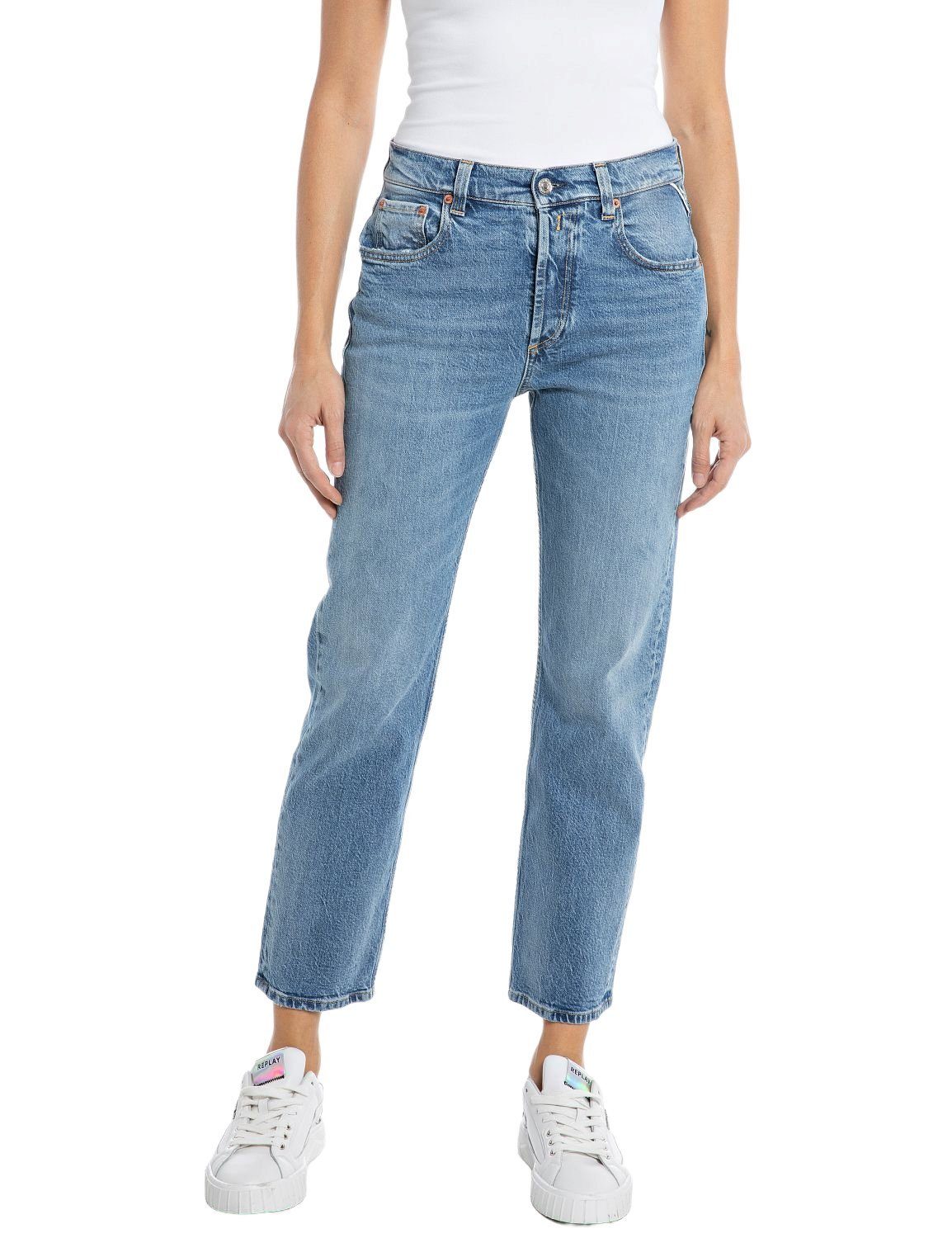 Replay Straight-Jeans MAIJKE STRAIGHT mit Stretch