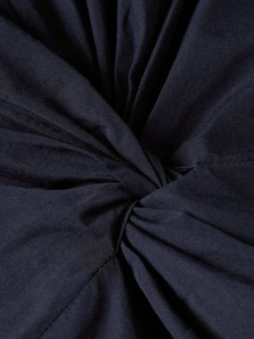 Tommy Hilfiger Blusenkleid SOLID POPLIN MIDI DRESS SS mit modischem Knotendetail in der Taille