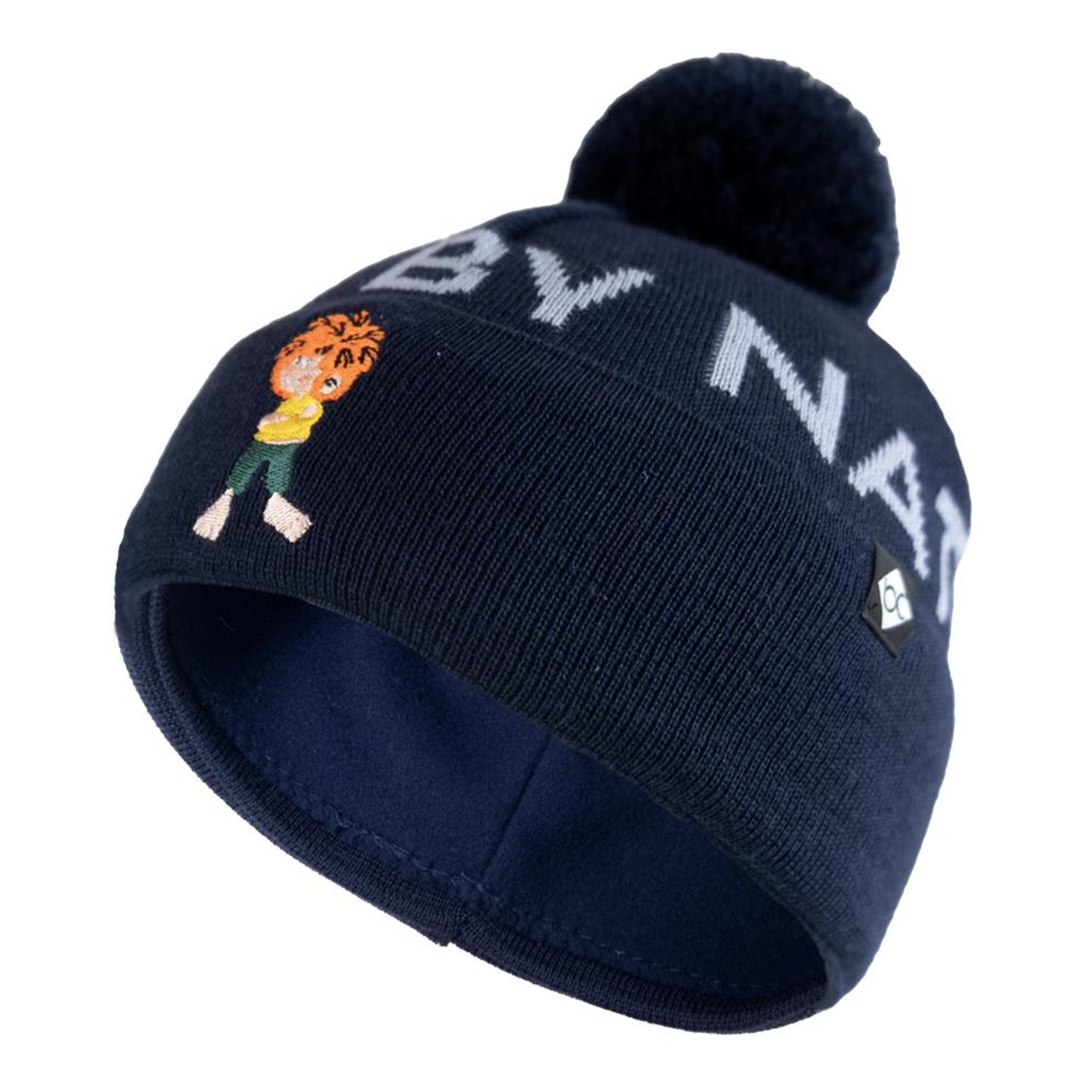 Bommelmütze Bavarian Caps Kinder Beanie Bommel-Haum "Pumuckl: Grantig"