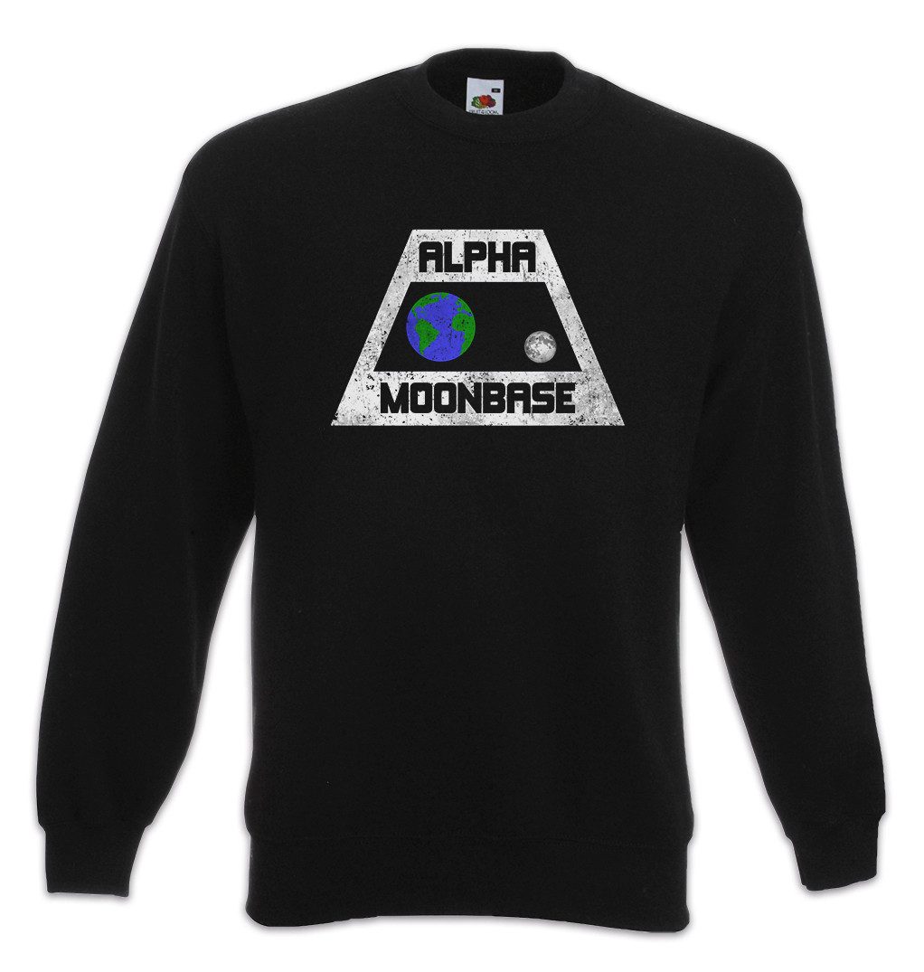 Sweatshirt Vintage Alpha Moonbase Logo Sweatshirt Mondbasis Alpha 1 TV Serie