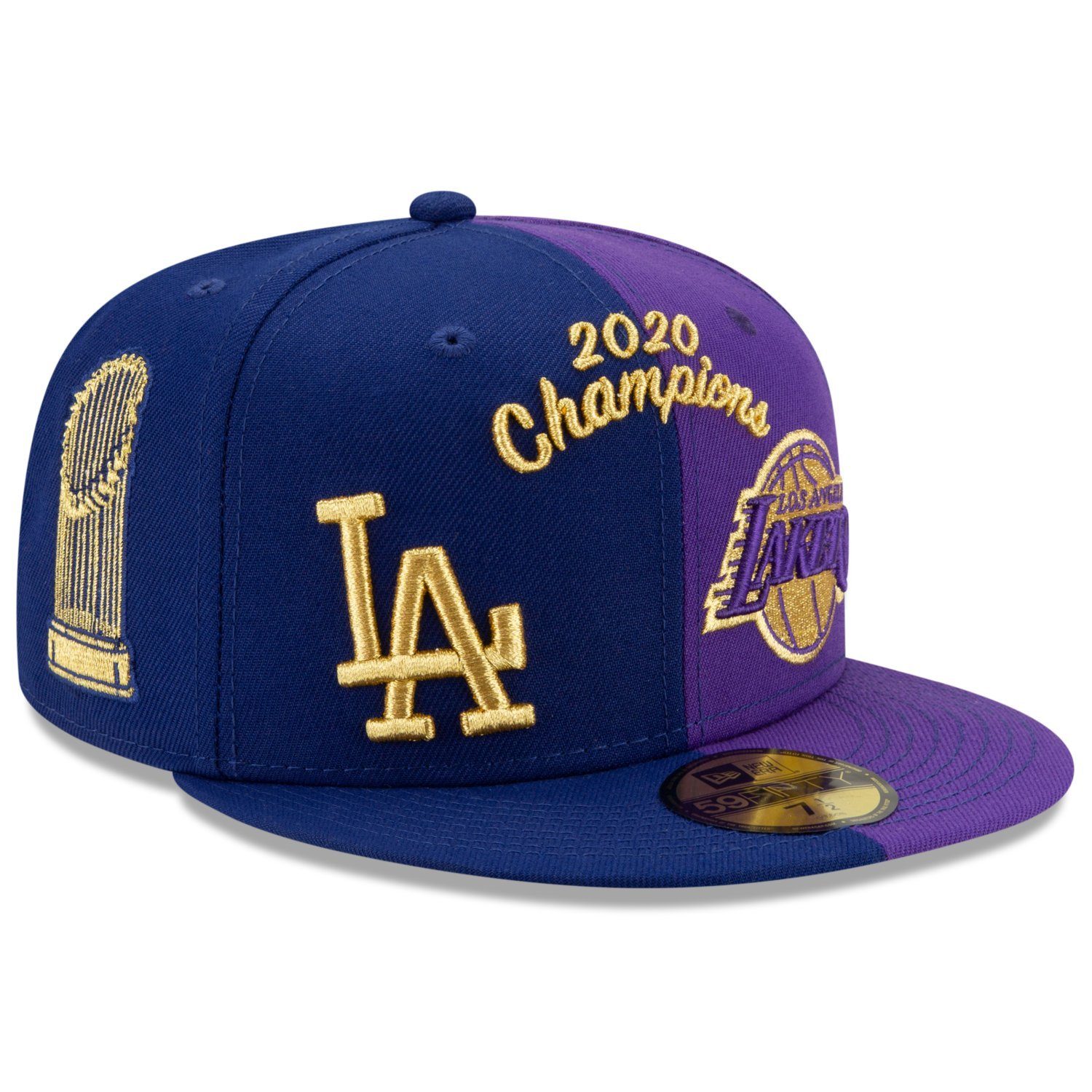 New Era Fitted Cap 59Fifty CHAMPS 2020 LA Lakers & Dodgers günstig online kaufen