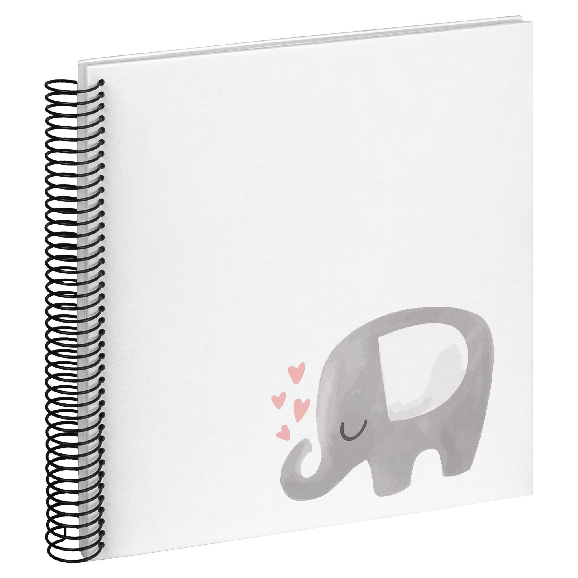 Walther Design Fotoalbum Kidz Spiralalbum Elefant Hearting