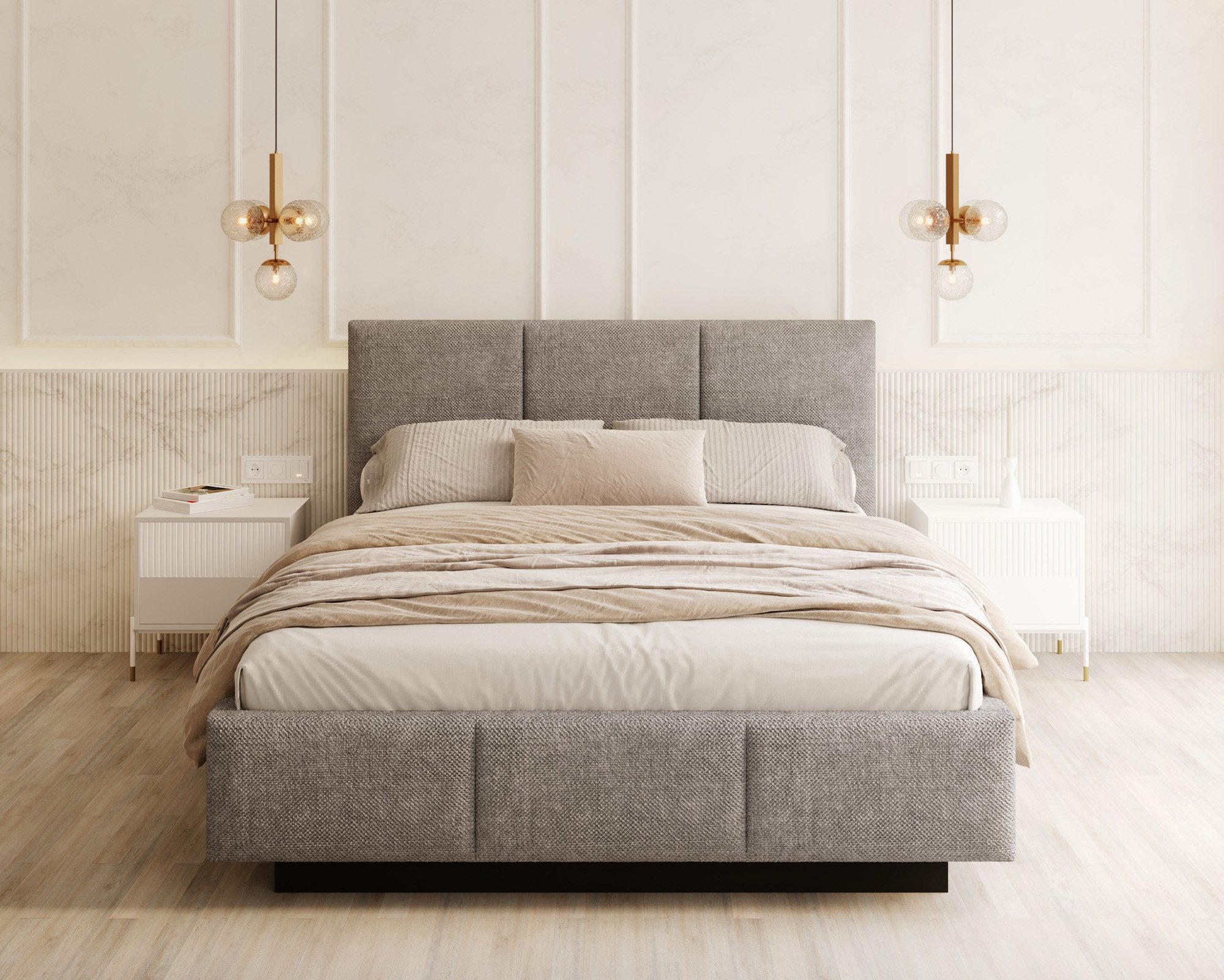 thematys Polsterbett Stauraumbett aus Velours 90x200, 120x200, 140x200, 160 günstig online kaufen