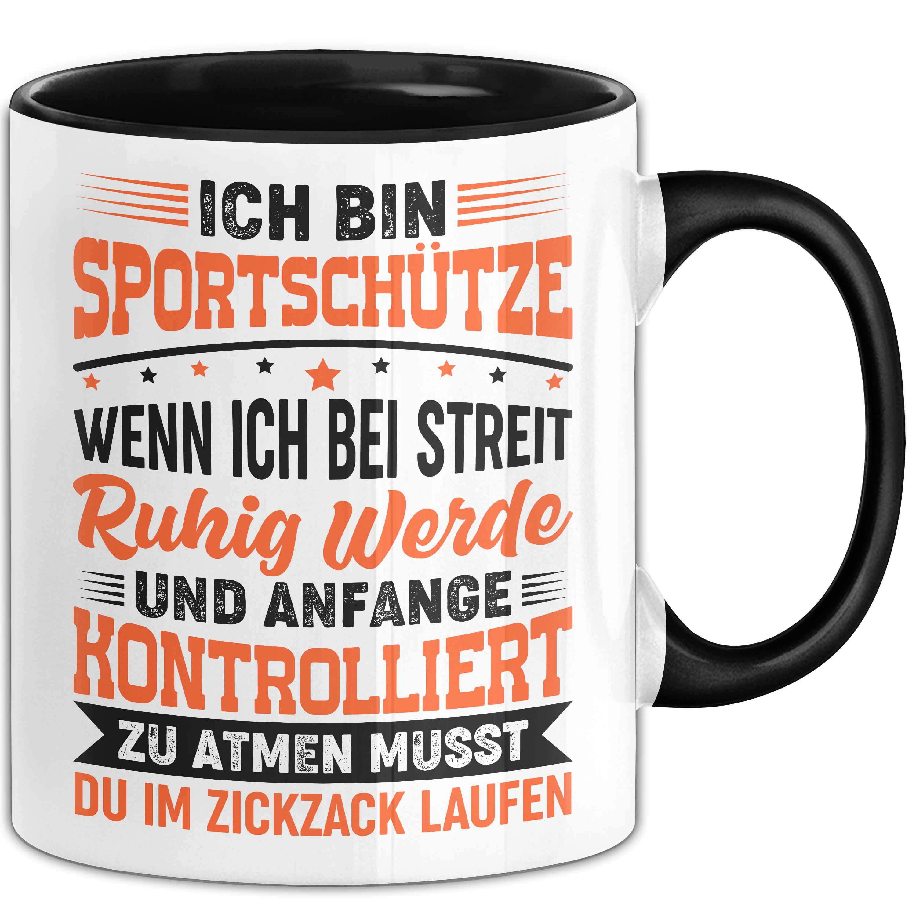Sportschütze Tasse Mit Spruch – Lustiges Geschenk Für Schützen & Jäger | Geburtstag & Weihnachten