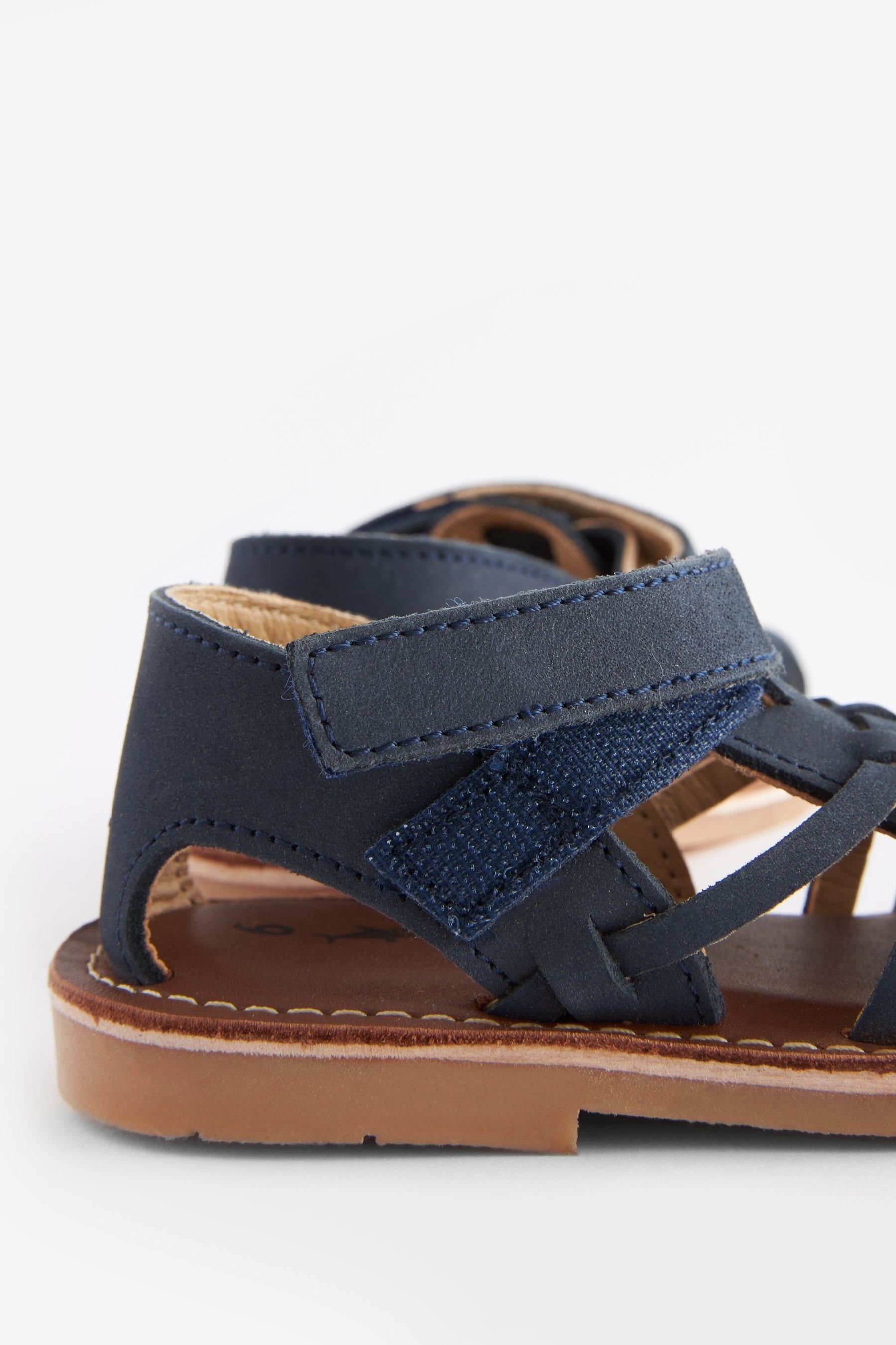 Blue Navy Leder Sandale Sandale aus Next (1-tlg)