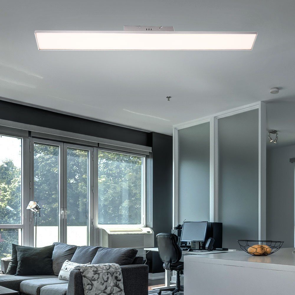 GLOBO LIGHTING LED Panel, LED-Leuchtmittel fest verbaut, Warmweiß, Deckenpanel Deckenleuchte Lampe Wohnzimmerleuchte