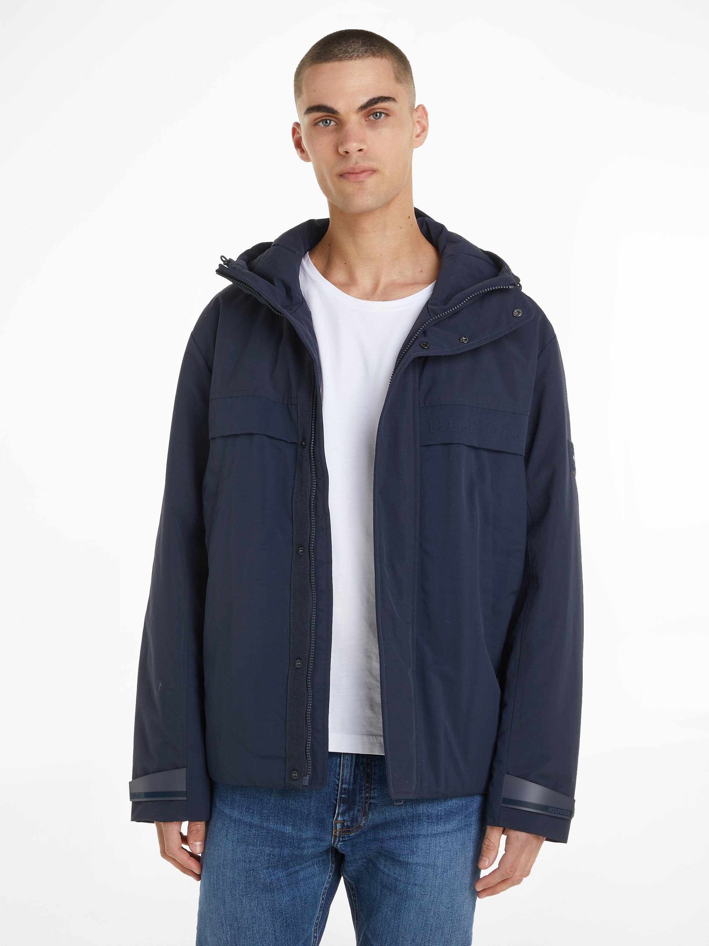 TEXTURE Outdoorjacke PORTLAND Tommy JKT CLR Hilfiger BLOCK