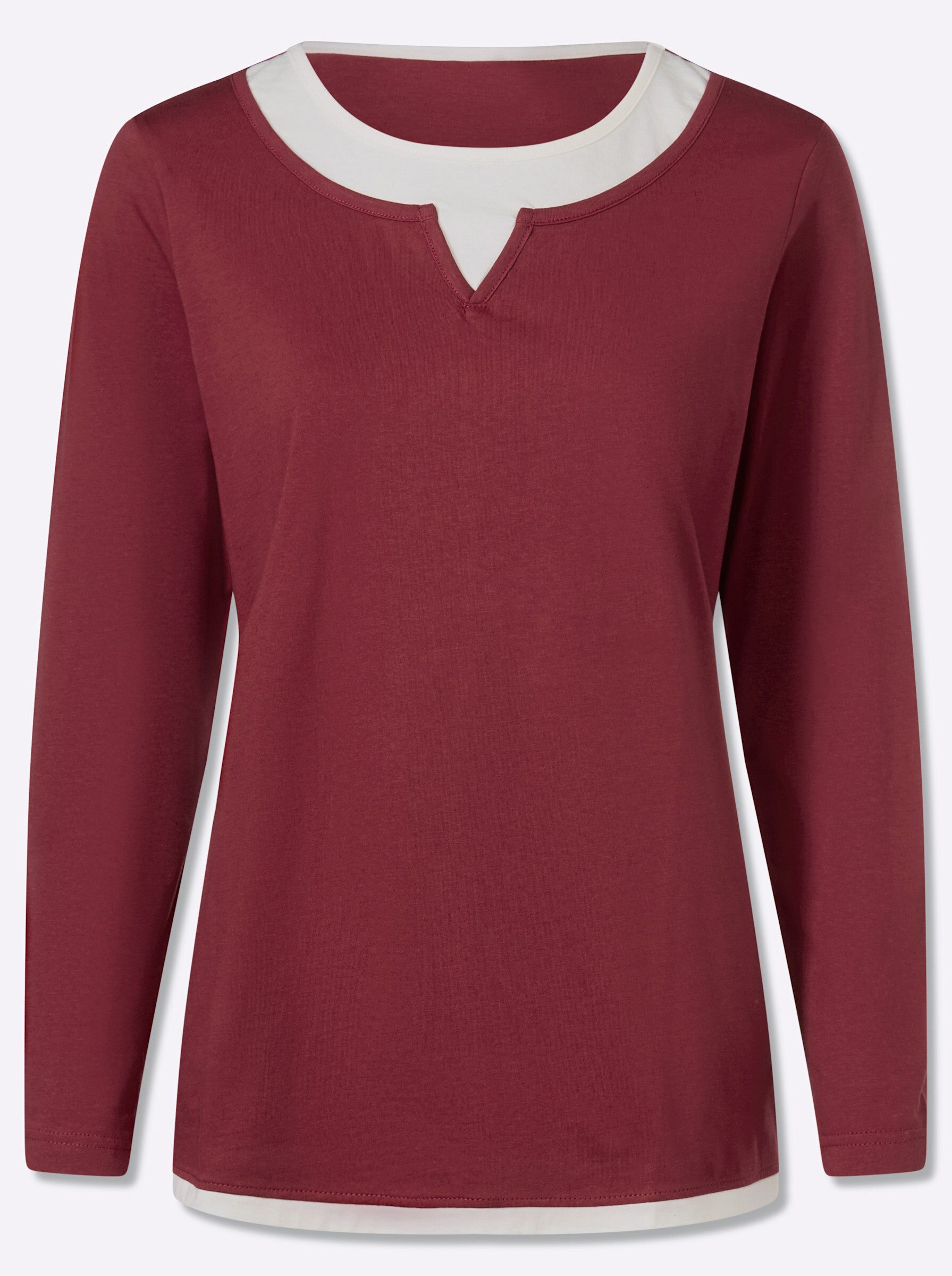 Sieh an! T-Shirt Langarm-Shirt Langarm – Bild 4 von 5