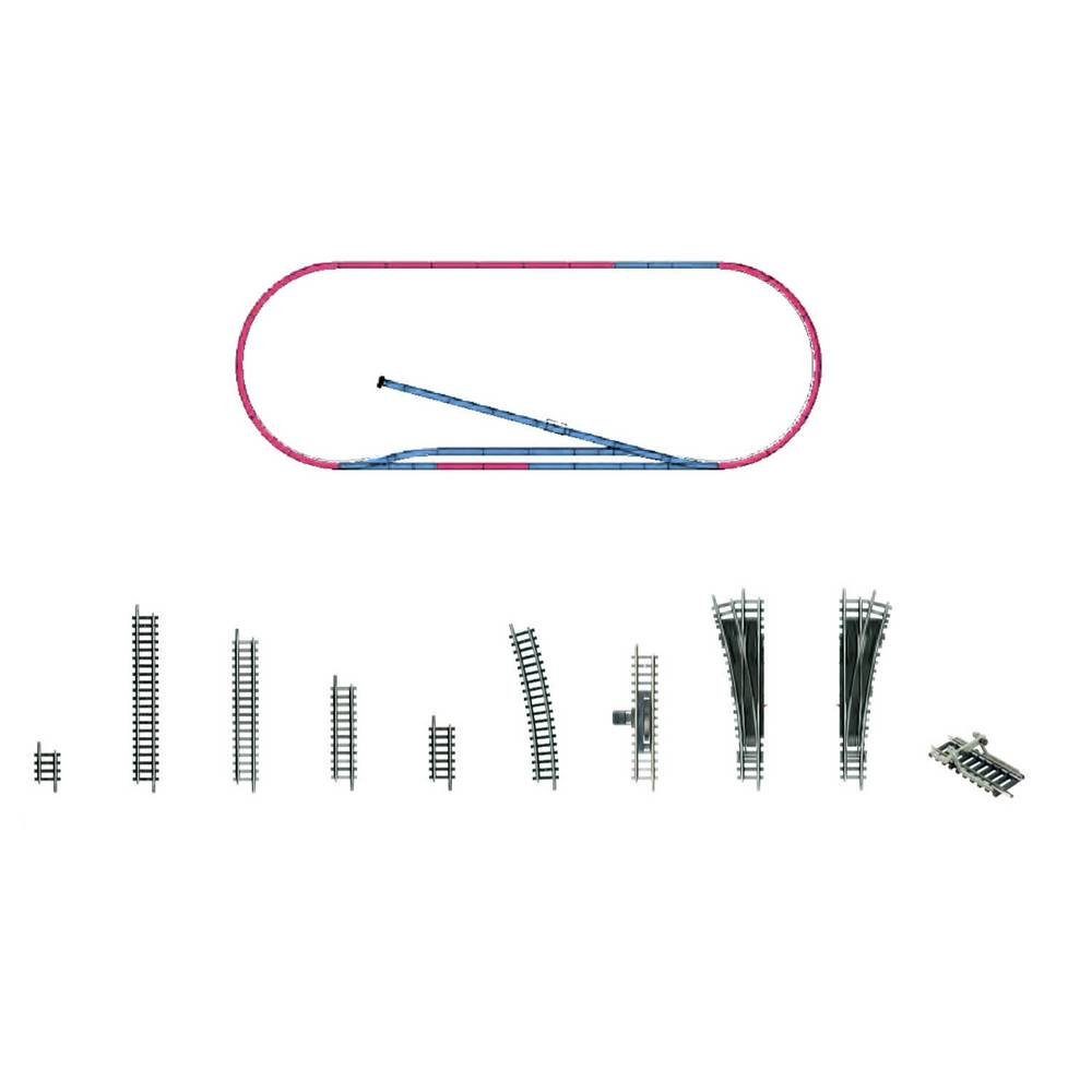 Gleise-Set N Gleis-Ergänzungs-Set H1
