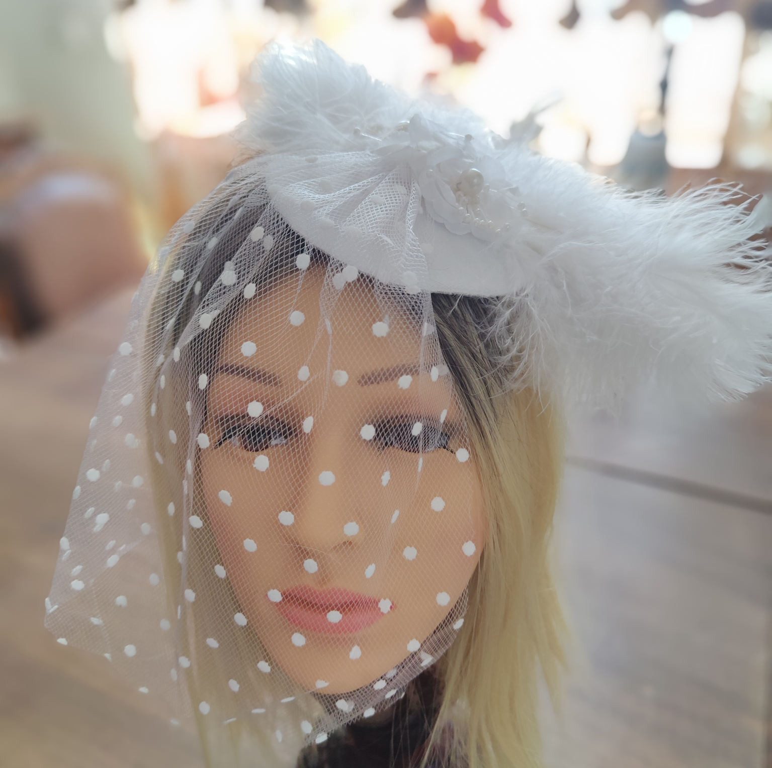 Atixo Melonenhut Fascinator Minihut Filzhut Trachtenhut günstig online kaufen