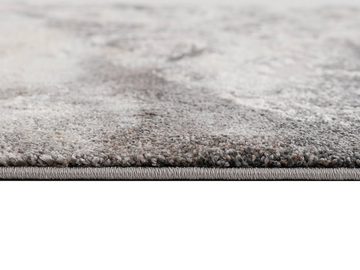 Teppich »Marmor«, my home, rechteckig, Höhe: 12 mm, in moderner Marmor Optik, Hoch Tief Effekt, einfarbig, rechteckig